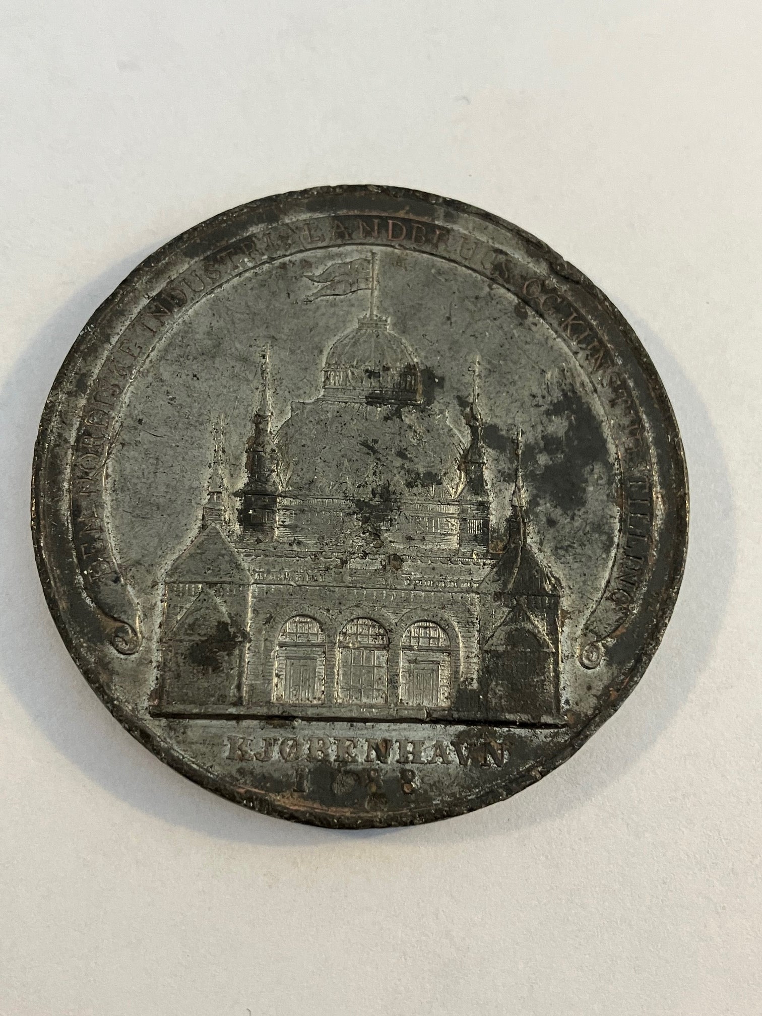 Medalje - 1888 Kjøbenhavn