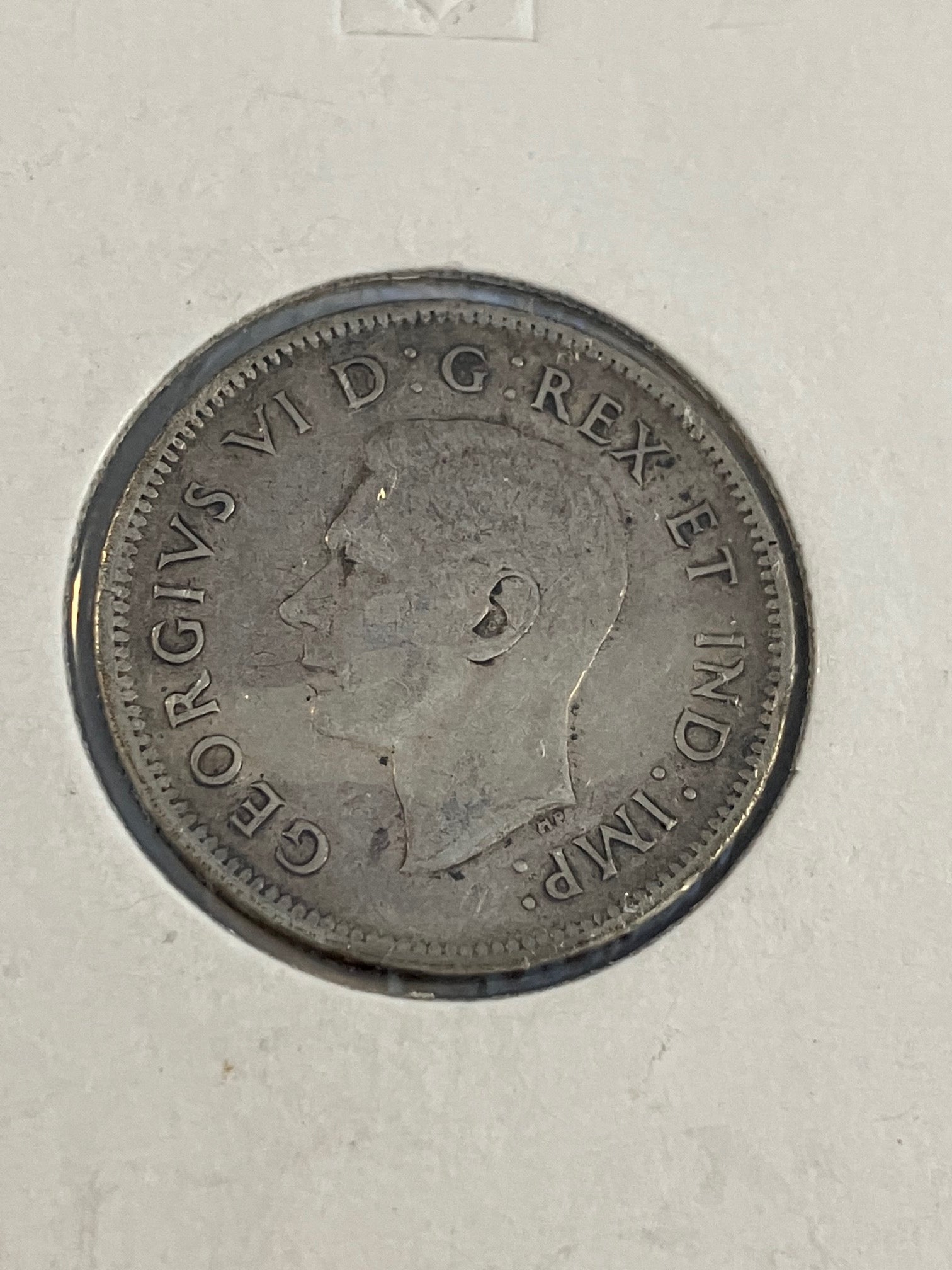 25 Cents Canada 1941