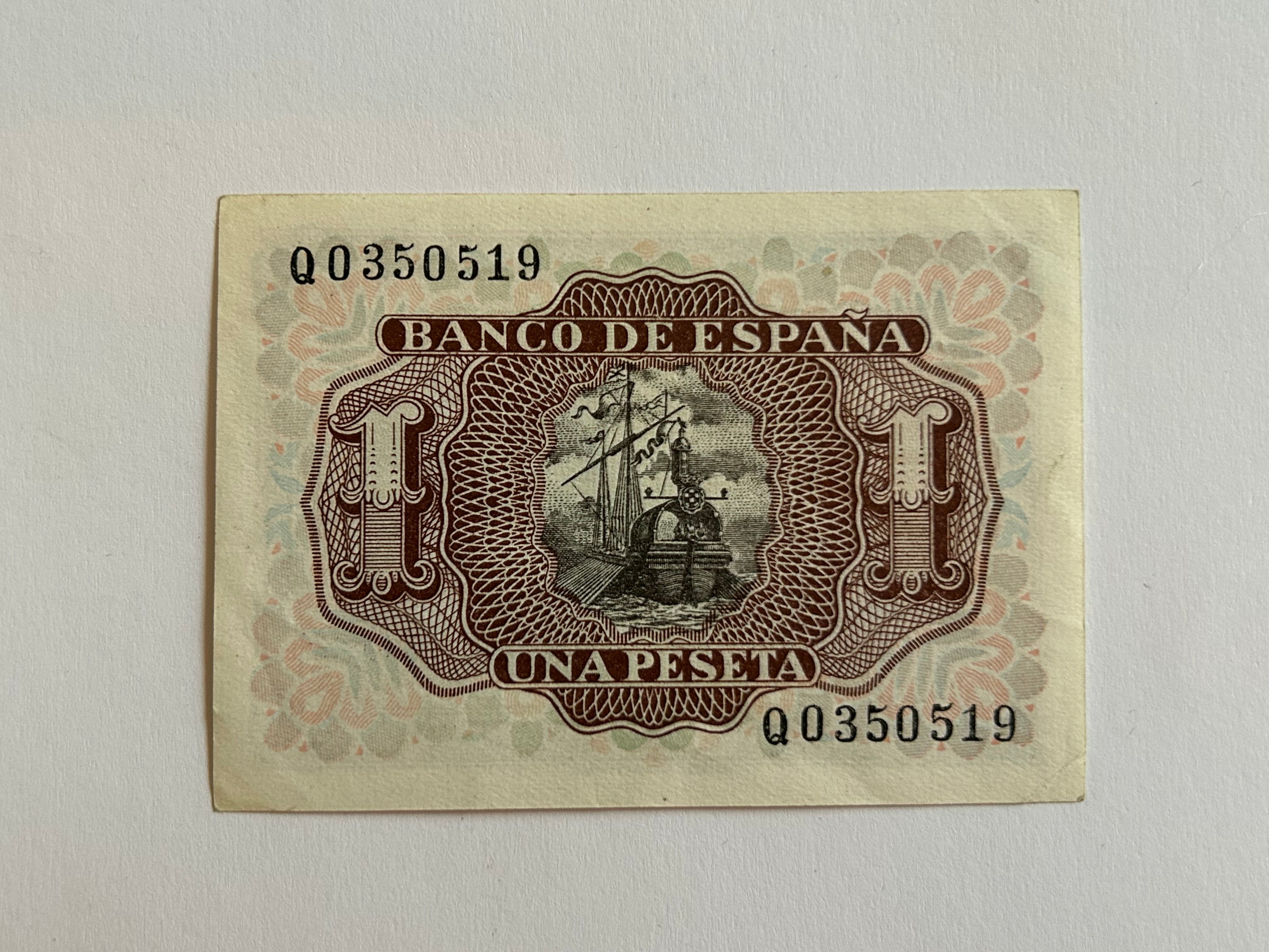 1 Peseta Spain 1953