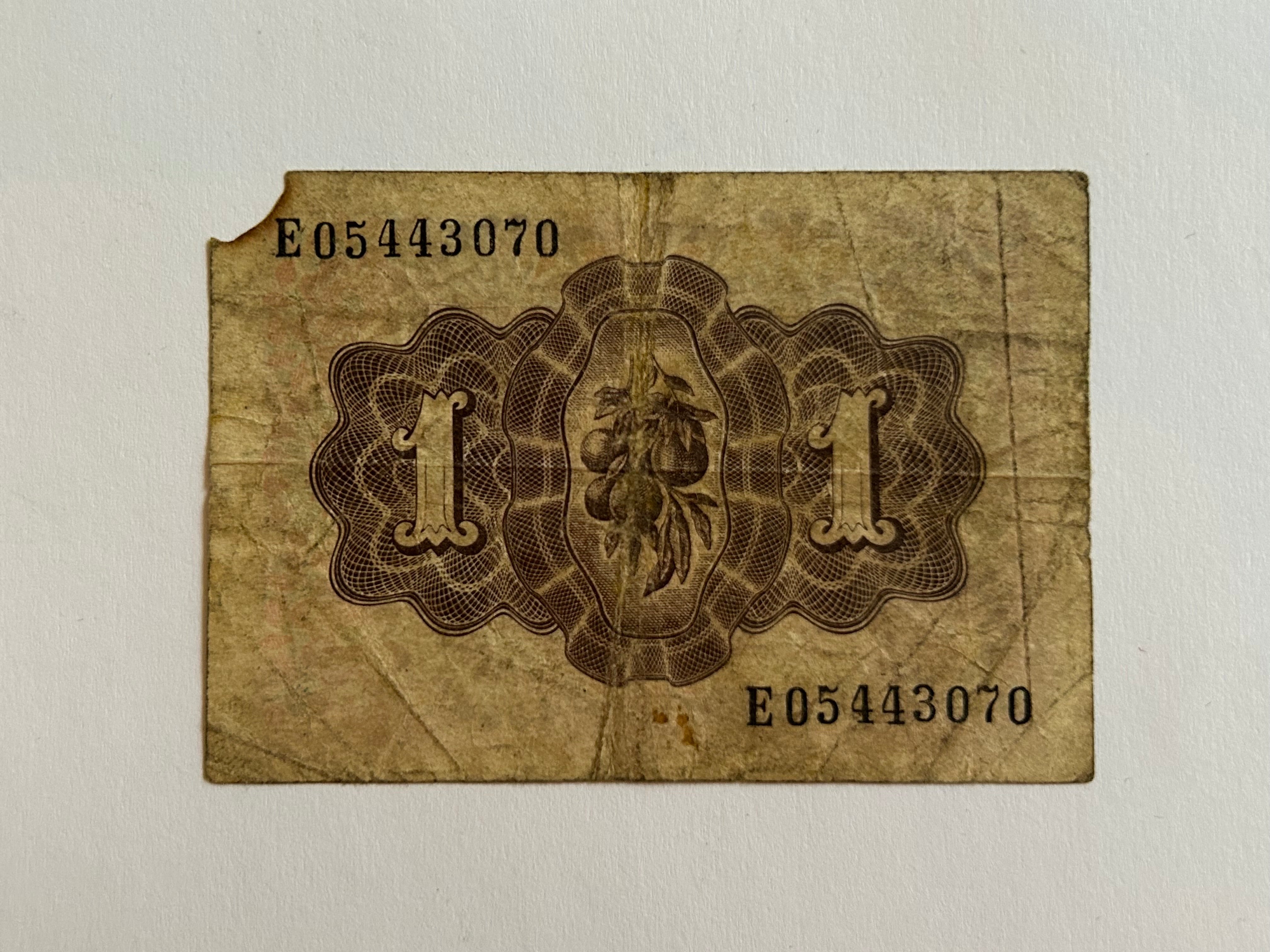 1 Peseta Spain 1948 - Bad condition
