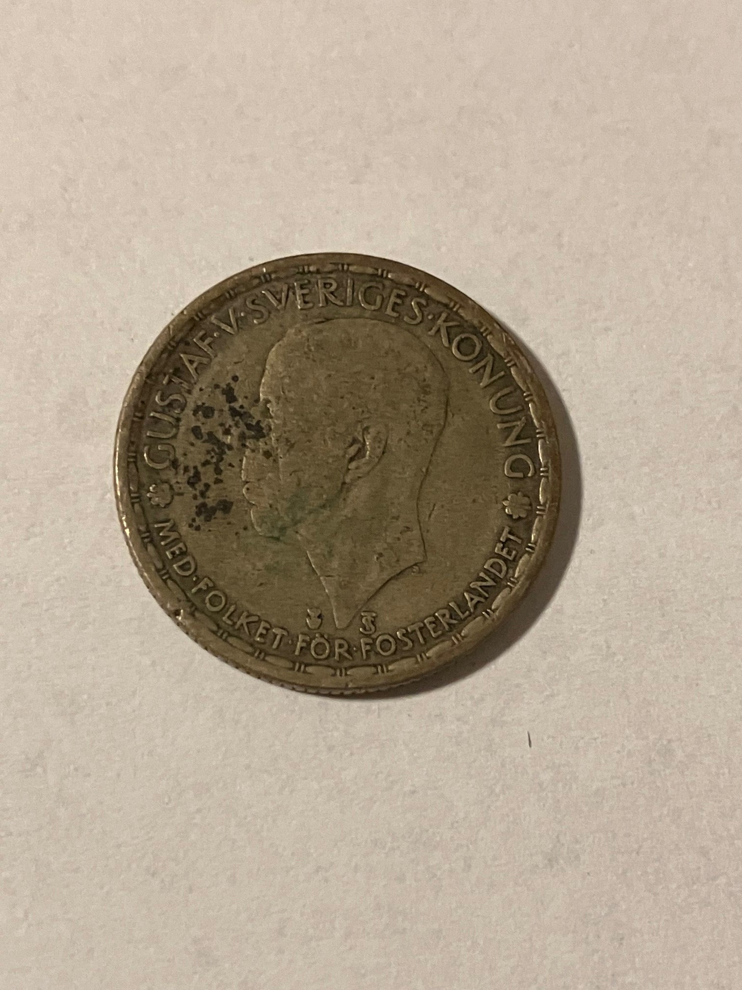 1 Krona 1947 Sweden - Silver