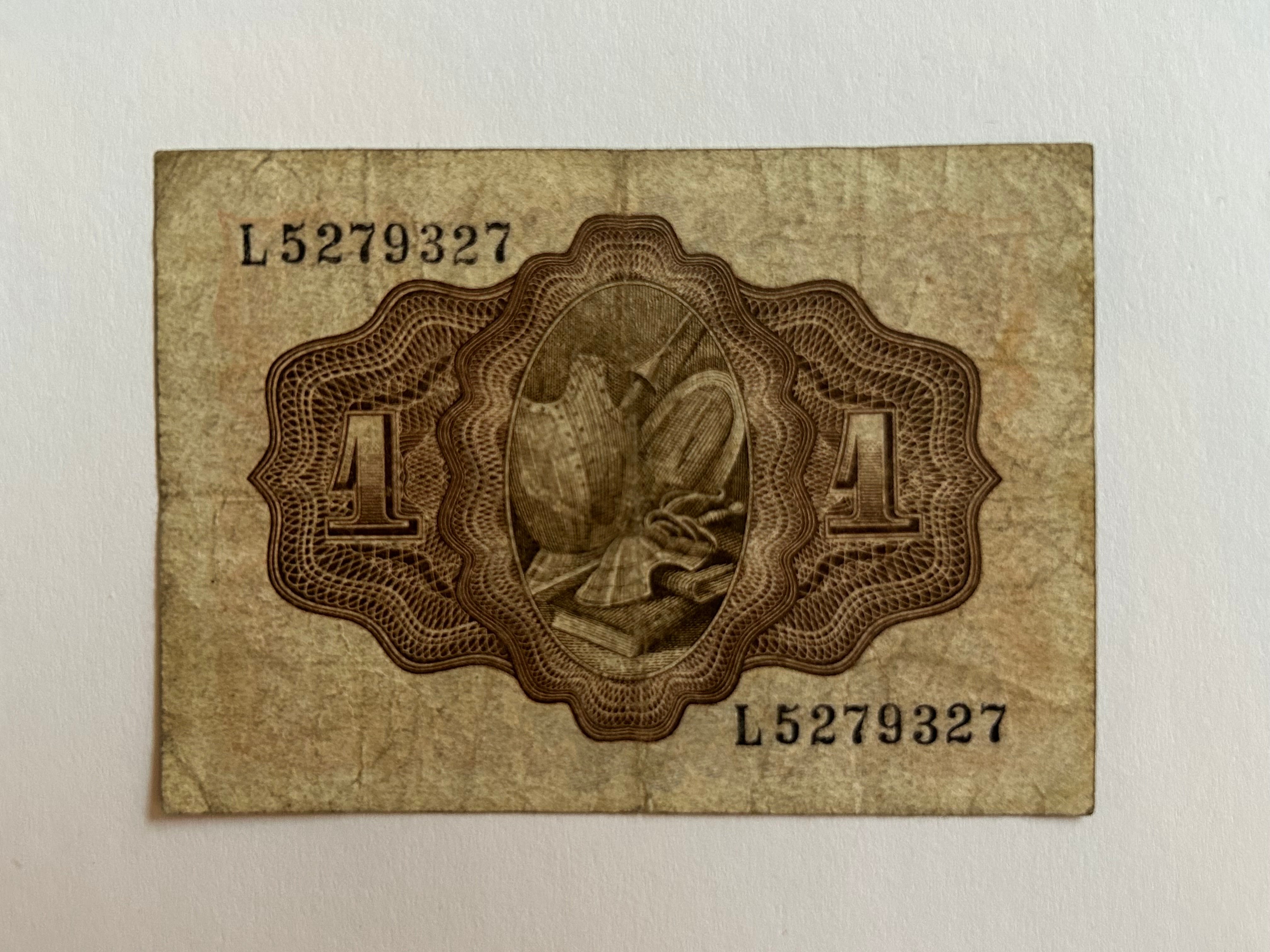 1 Peseta Spain 1948 - Bad condition