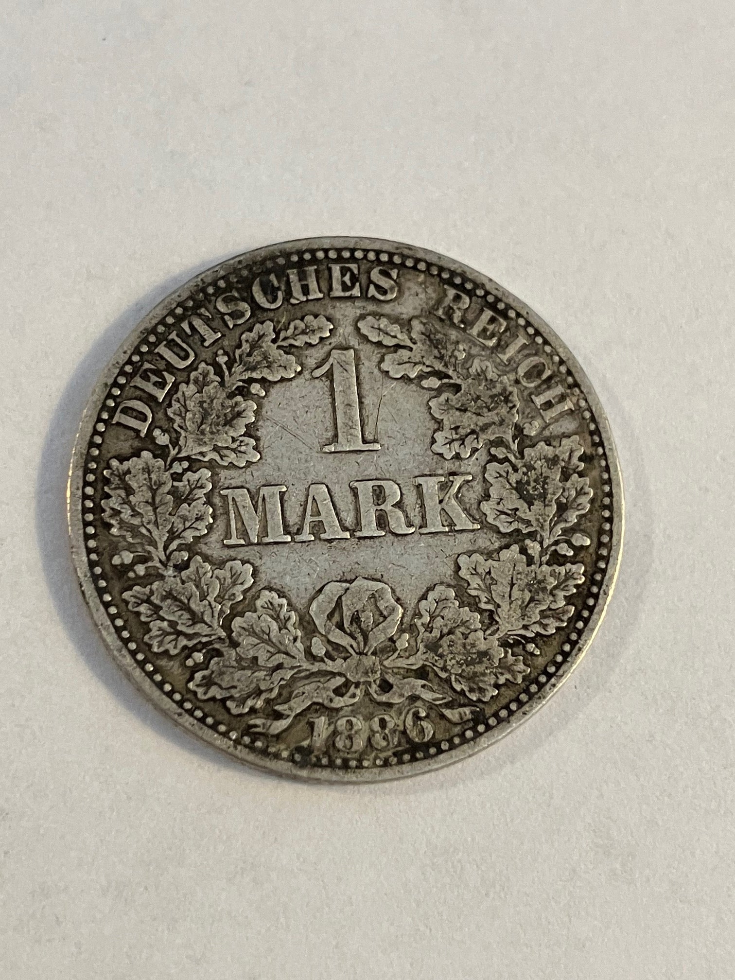 1 Mark 1886 Germany