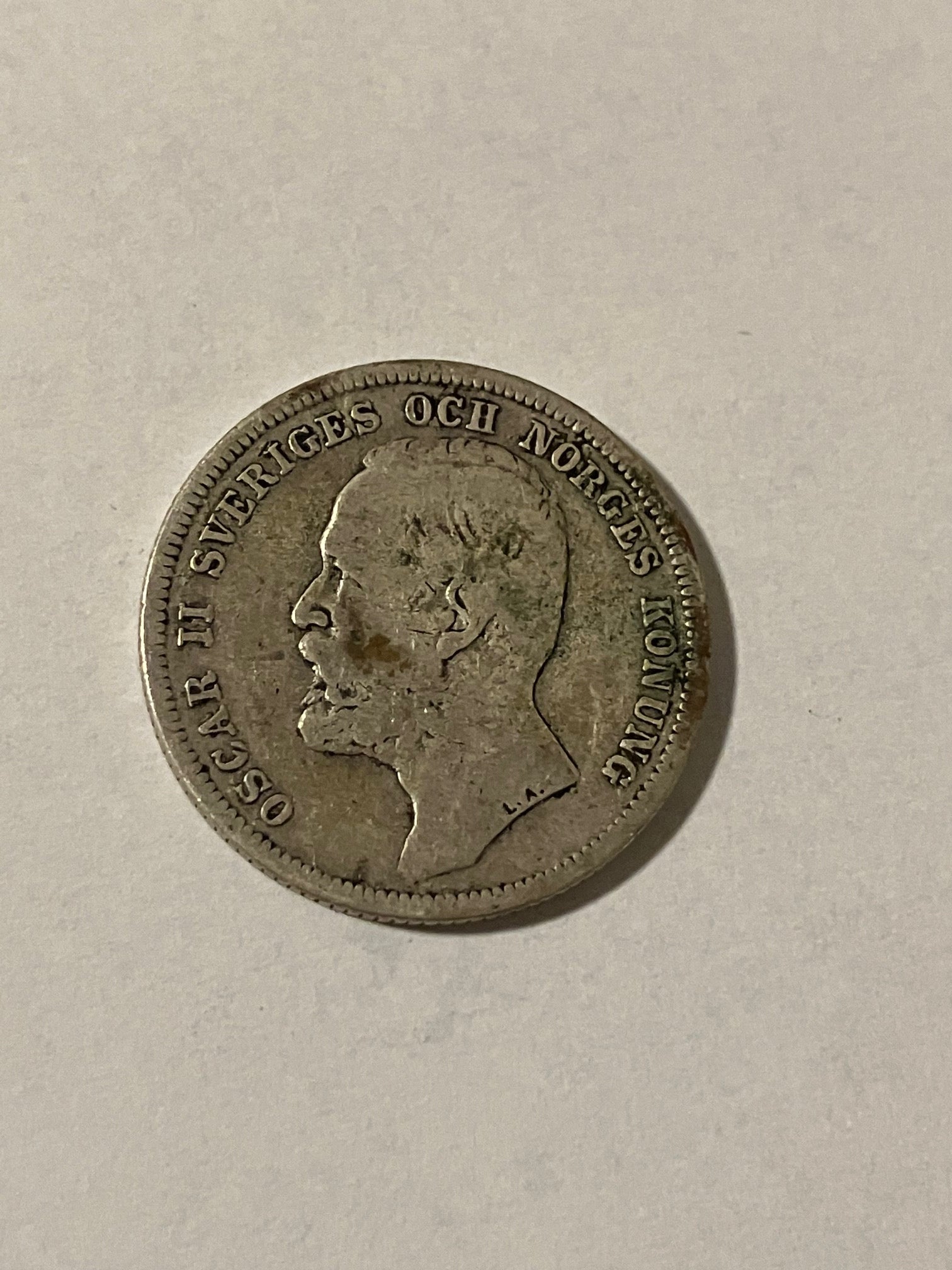 1 Krona 1904 Sweden - Silver
