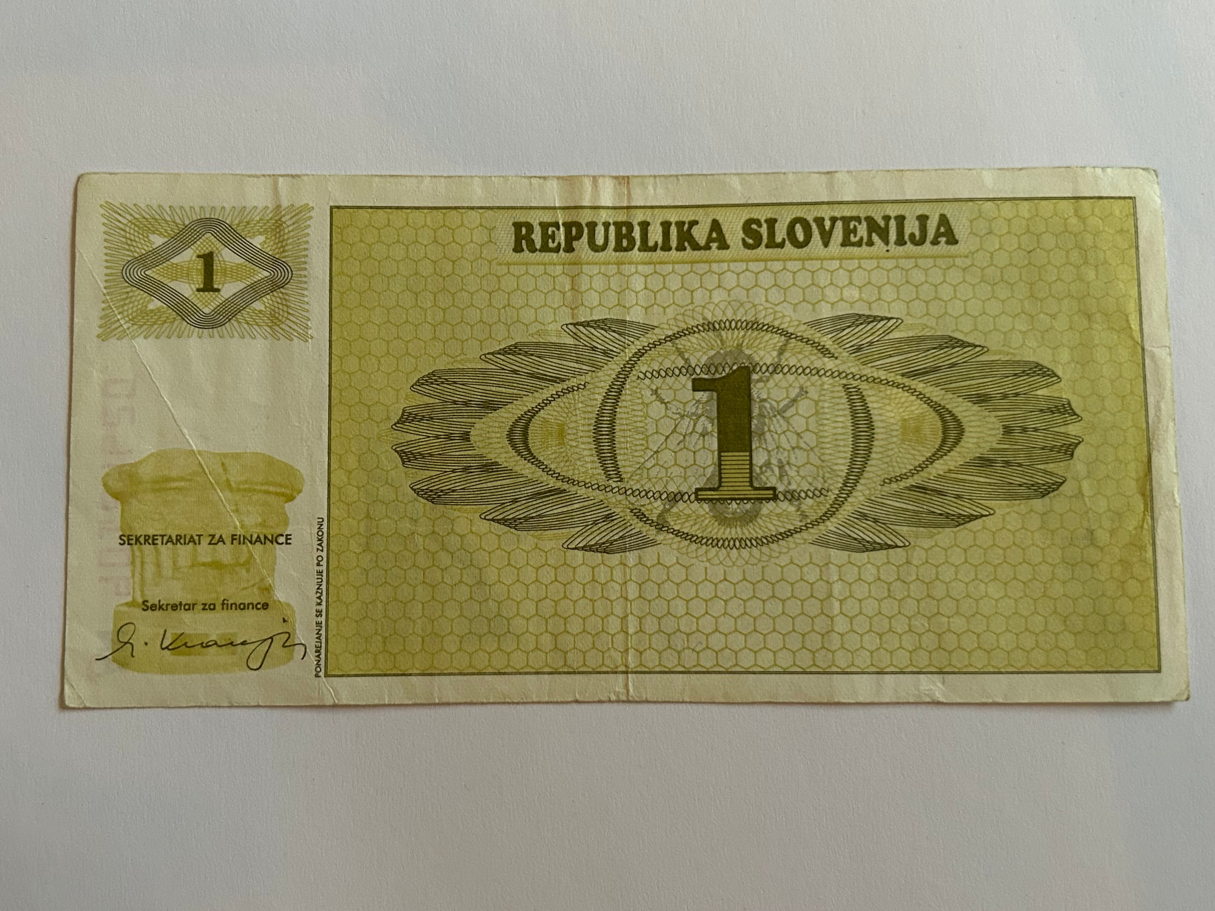 1 Tolar Slovenia