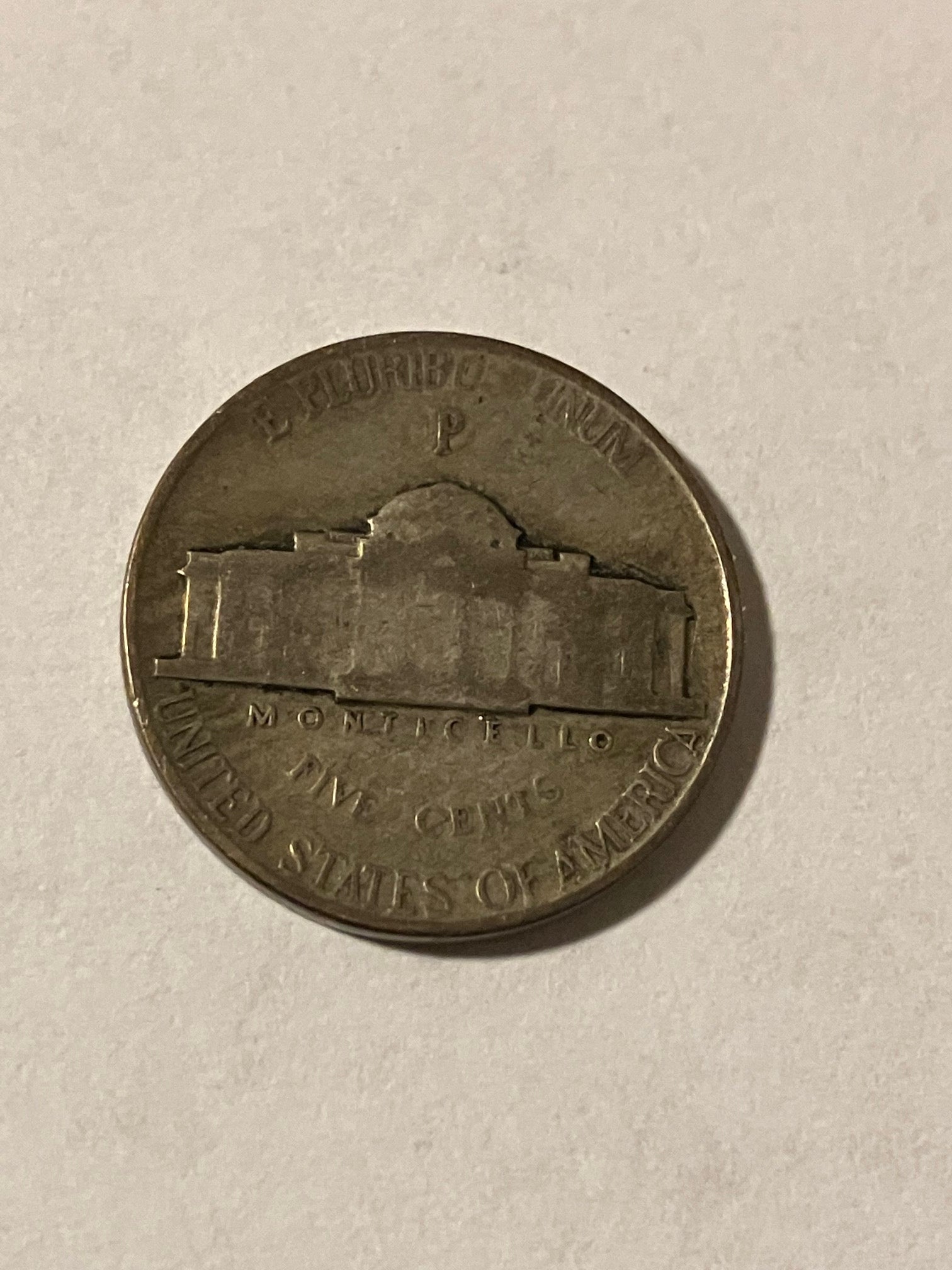 Five Cents 1944 P USA