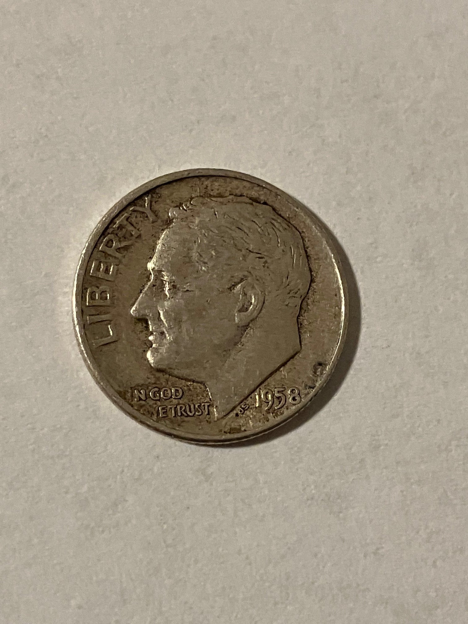 One Dime USA 1958