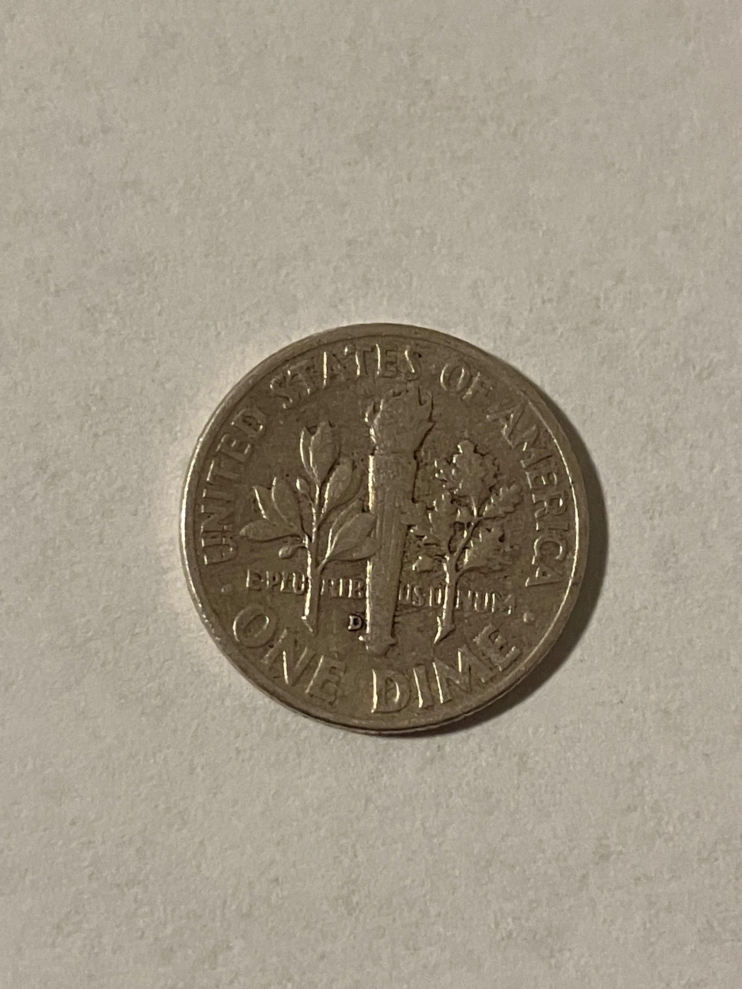 One Dime USA 1958