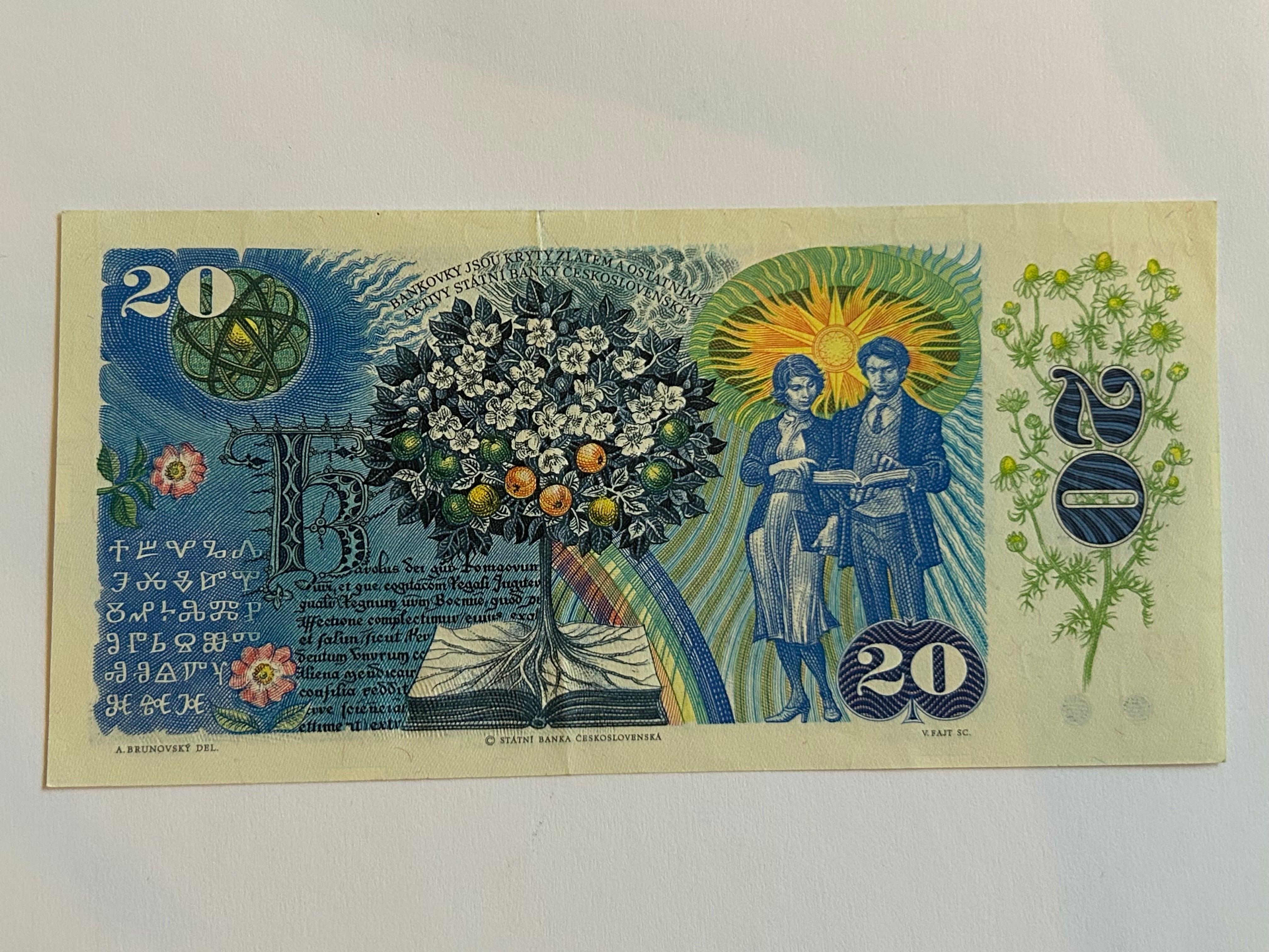 20 Korun Czech Republic 1988