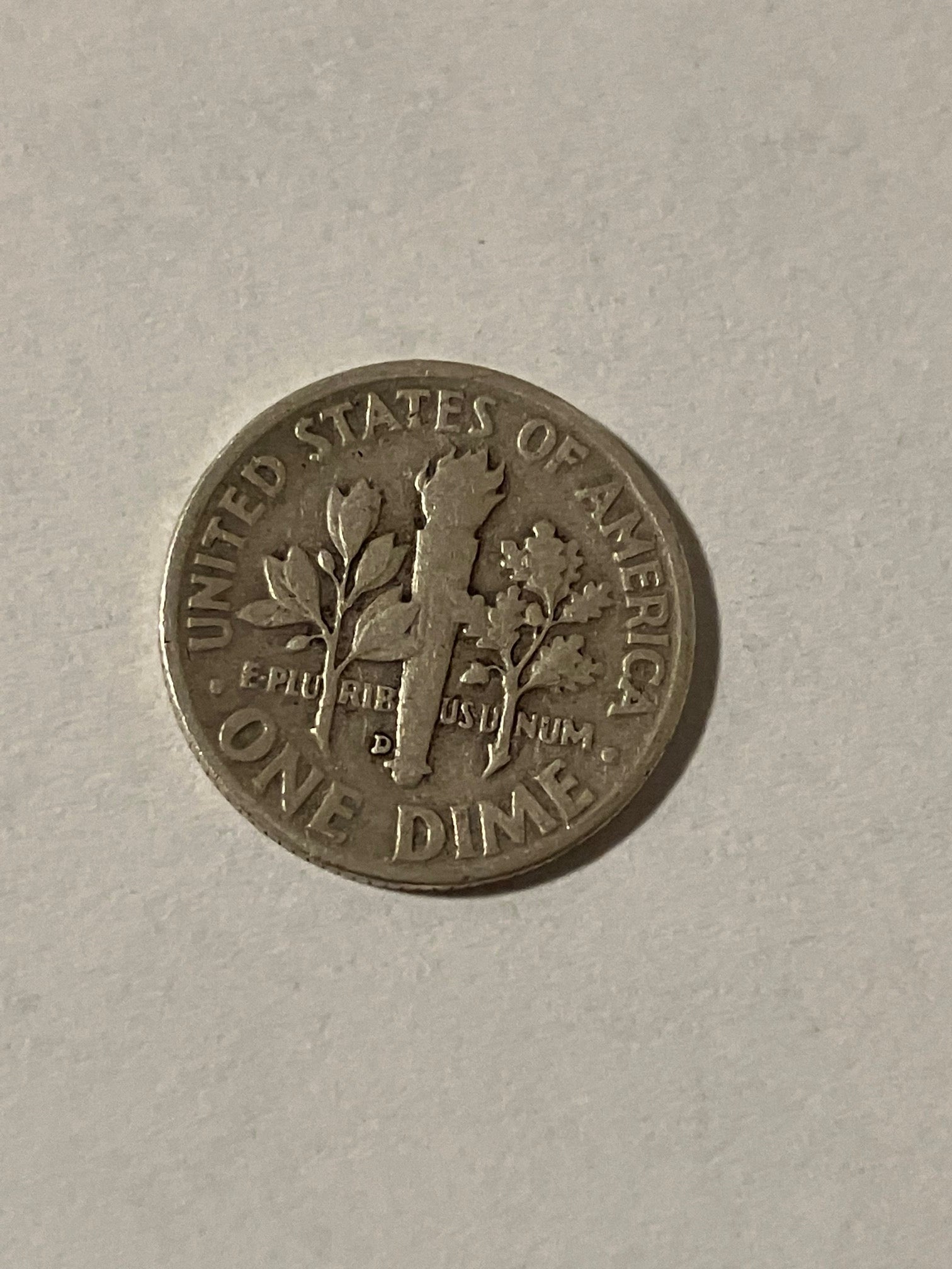 One Dime USA 1954