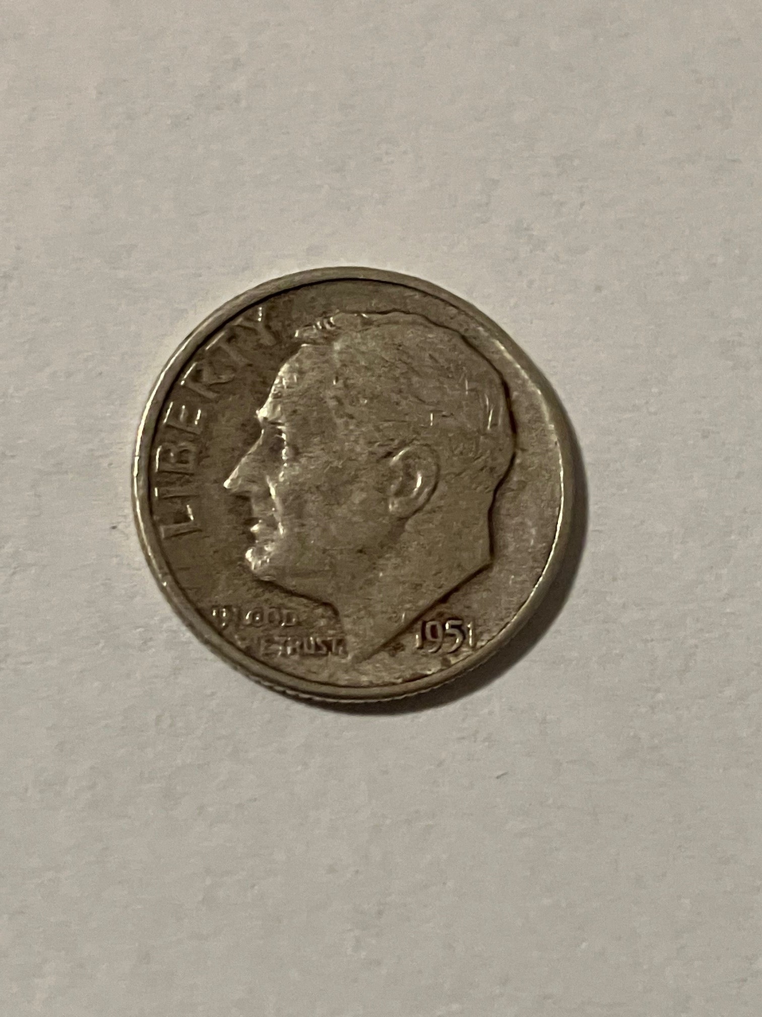 One Dime USA 1951