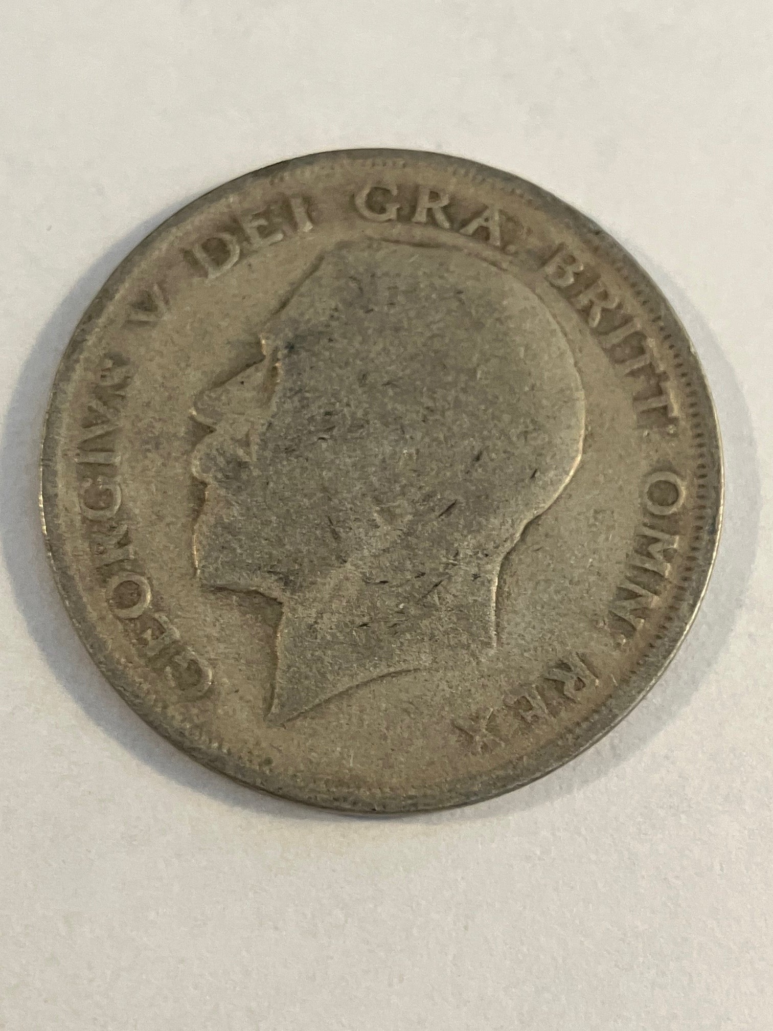 Half Crown 1920 England