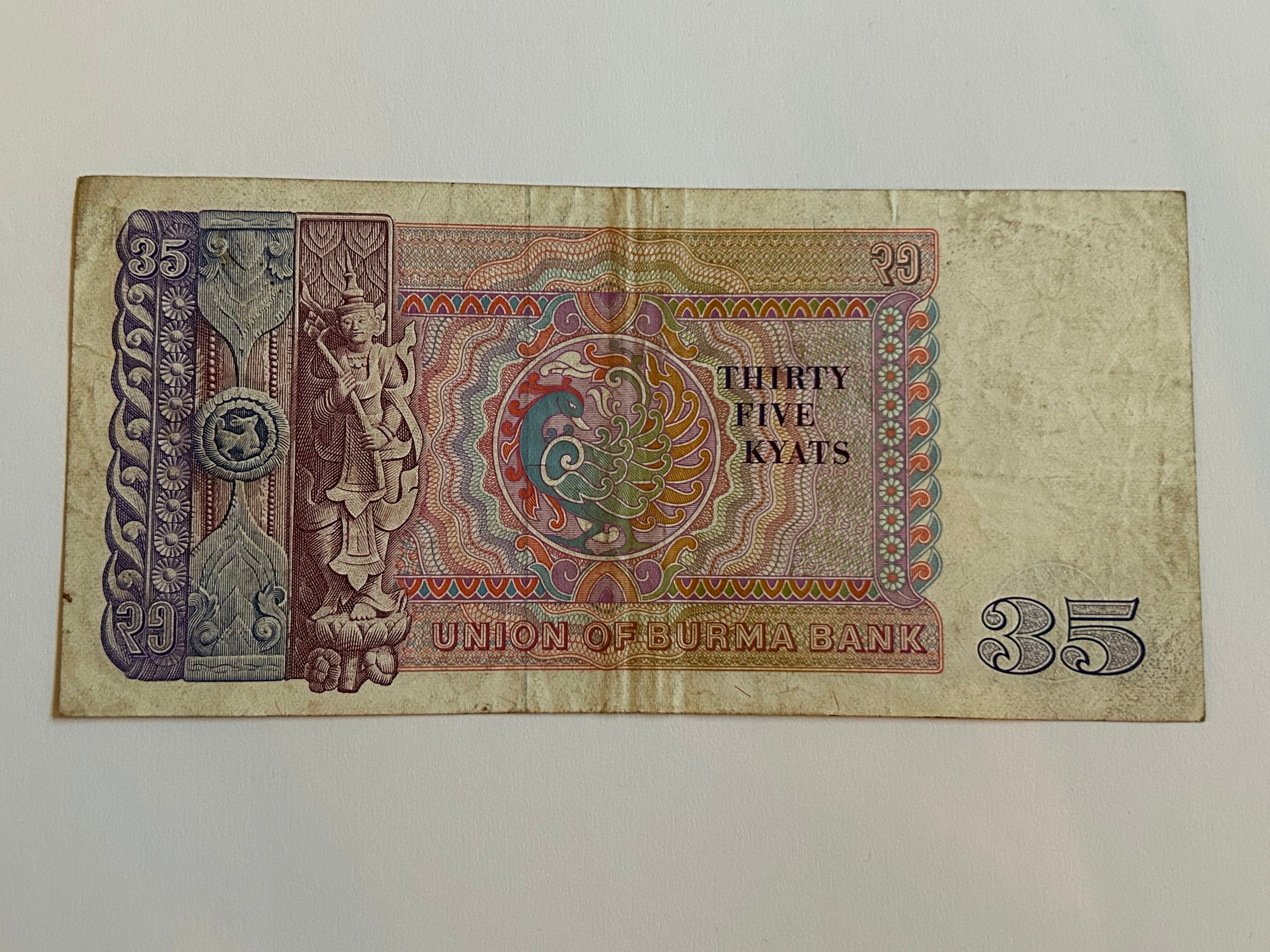 35 Kyats Burma