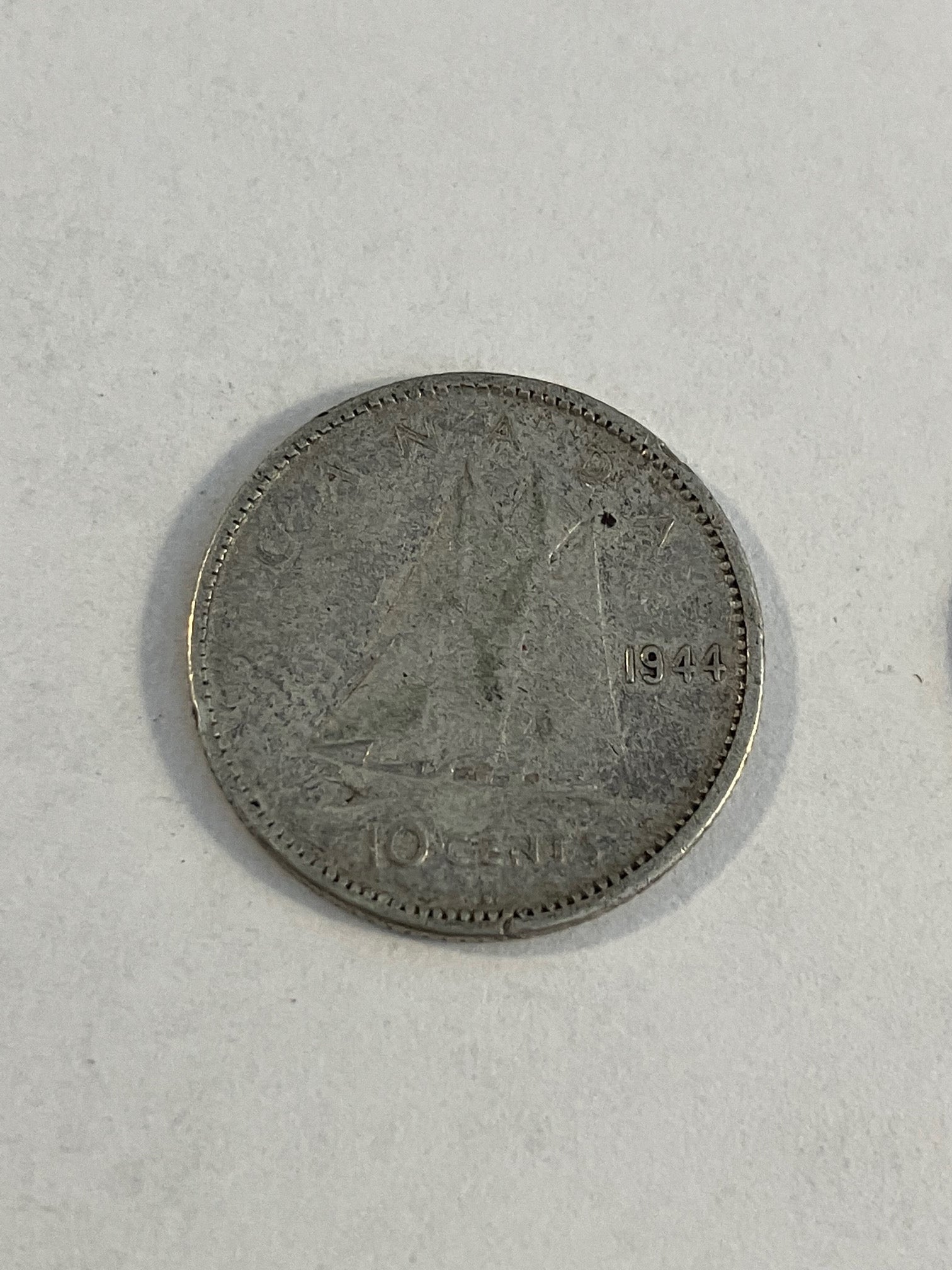 10 Cents Canada 1944