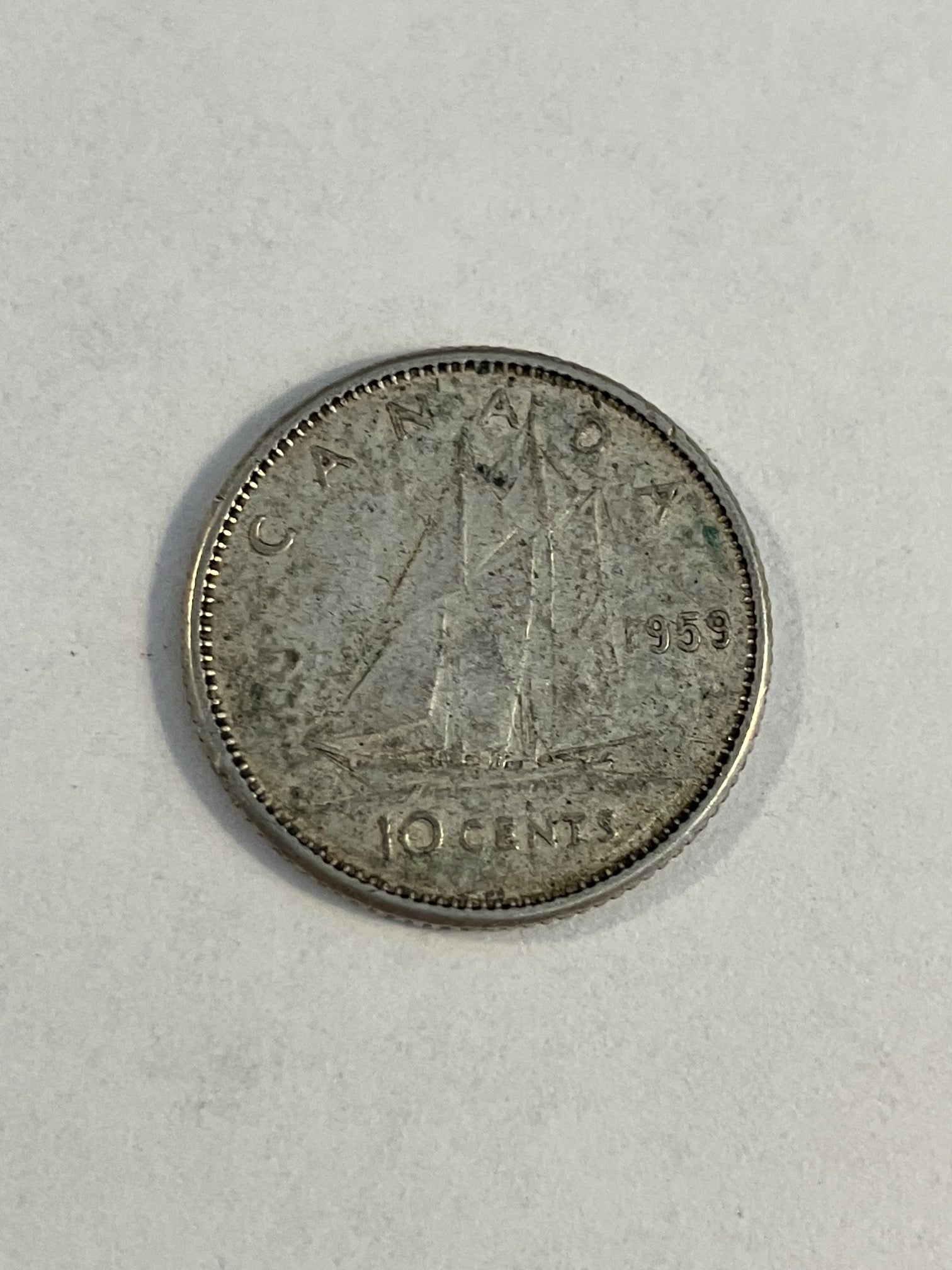 10 Cents Canada 1959