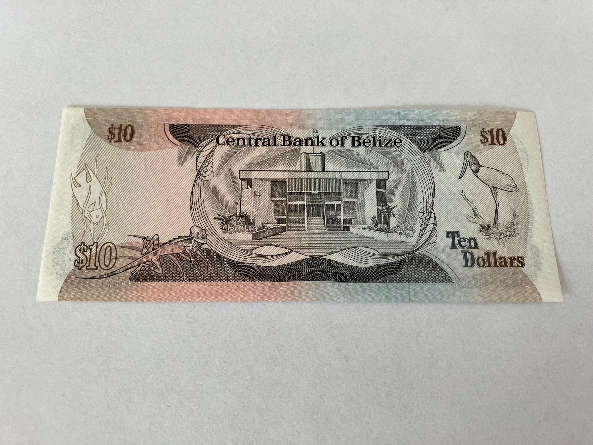 10 Dollars Belize 1983