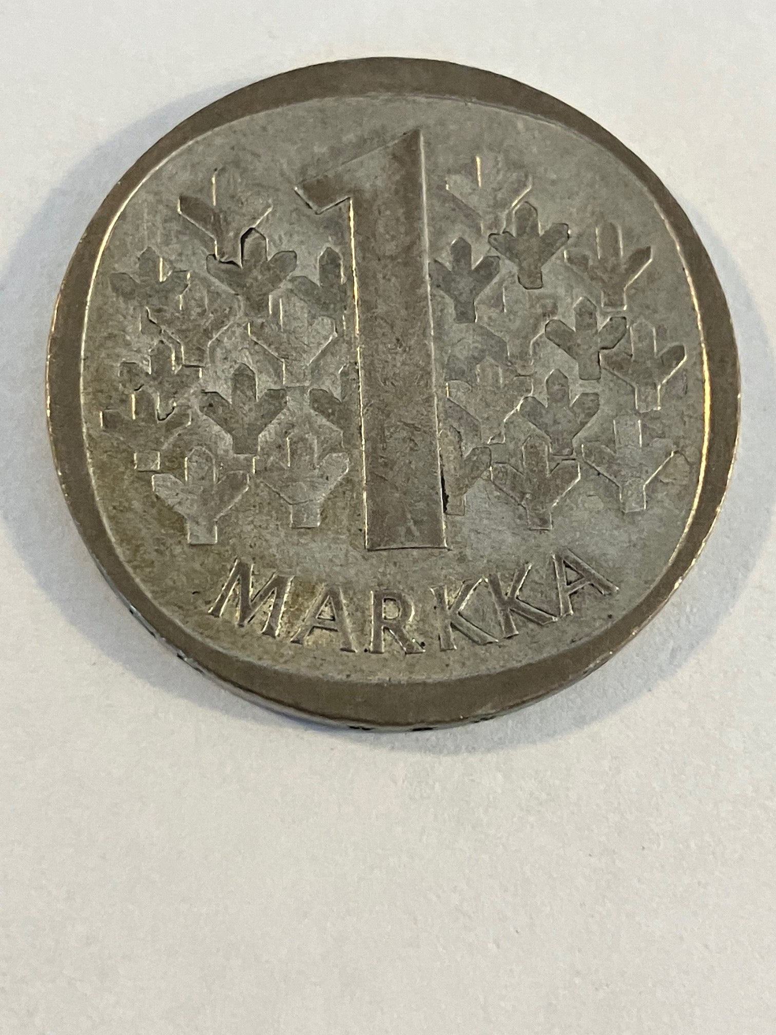 1 markka Finland 1966