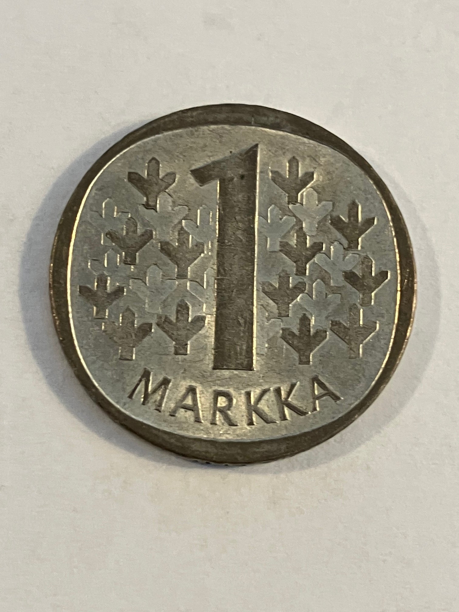 1 markka Finland 1967