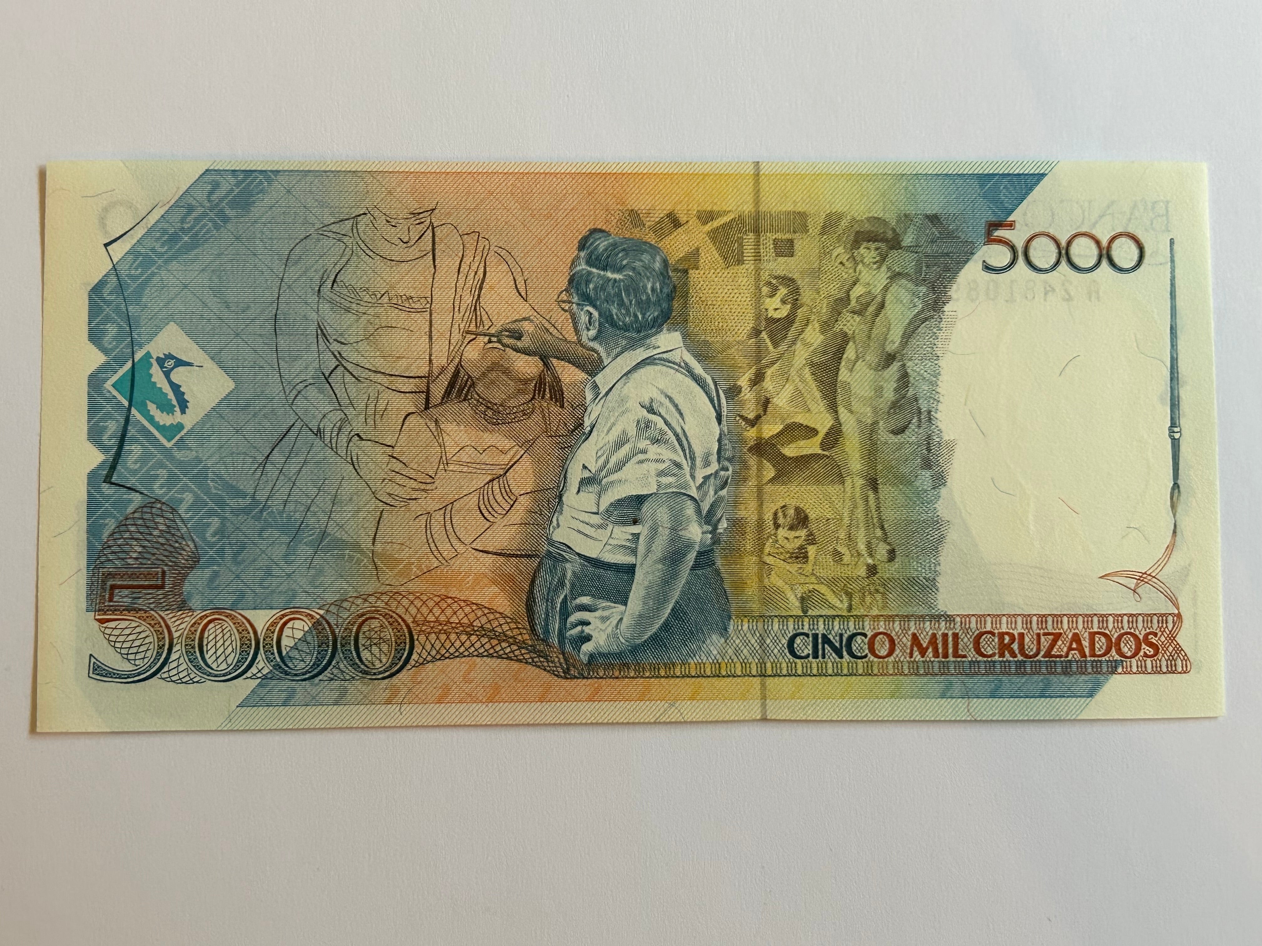 5000 Cruzeiros Brazil