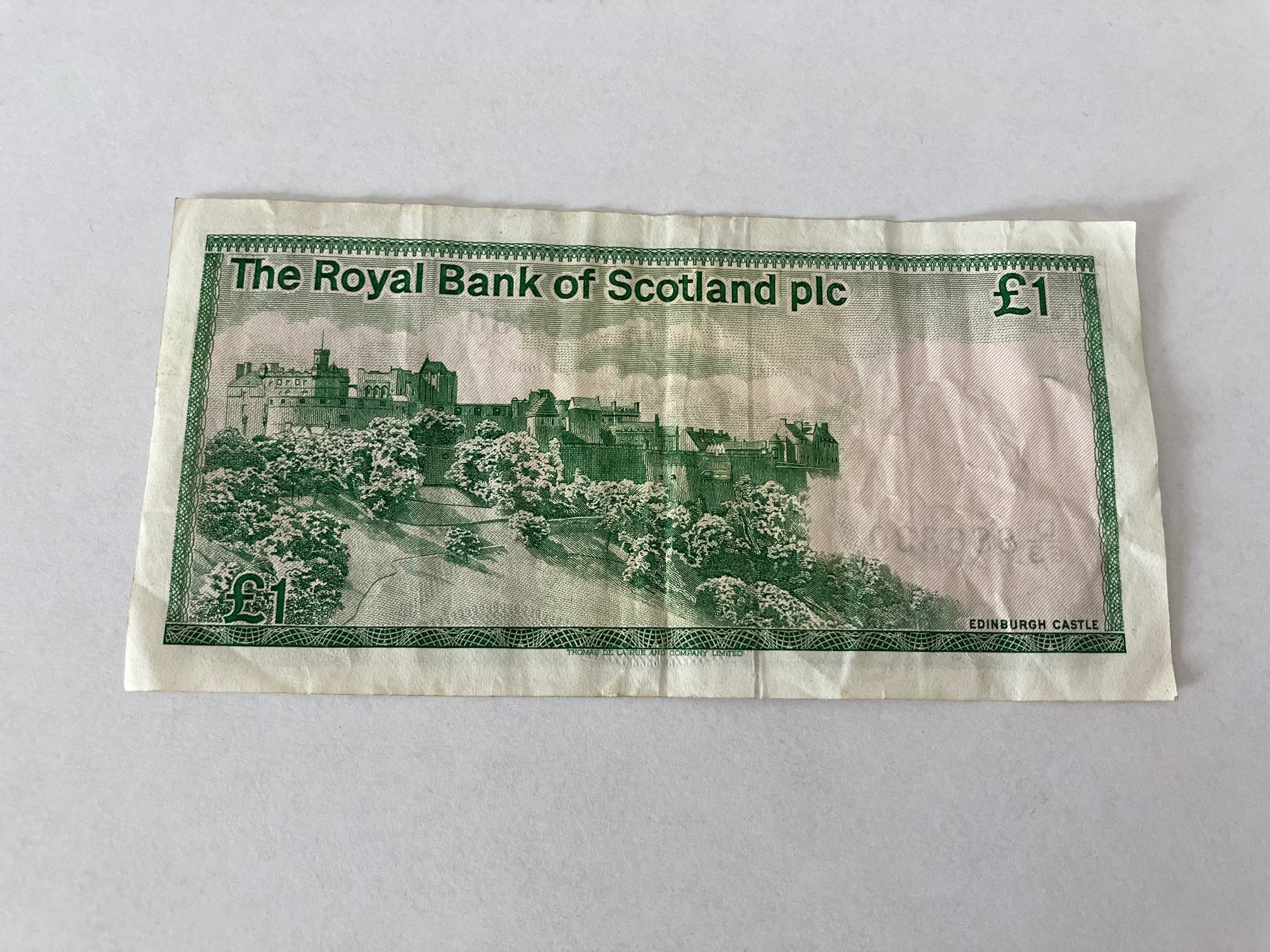 One Pound Scotland 1986