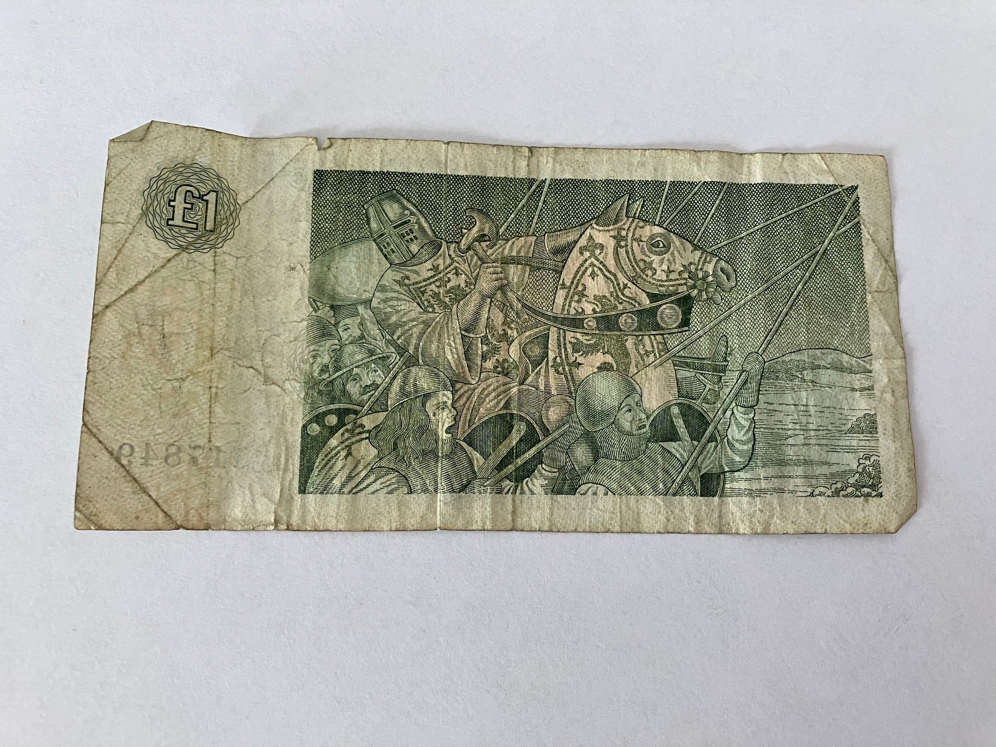 One Pound Scotland 1985