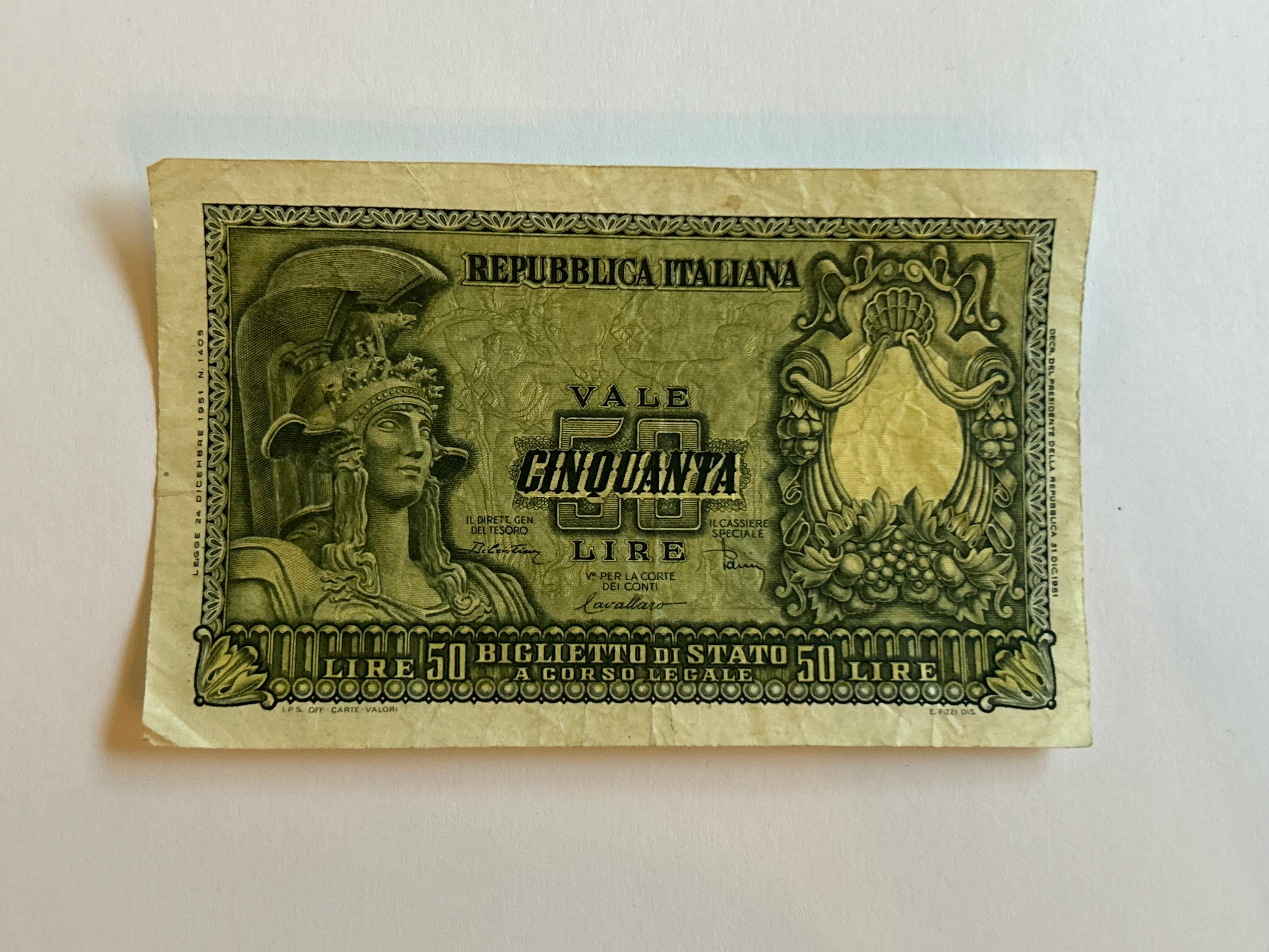 50 Lire Italy