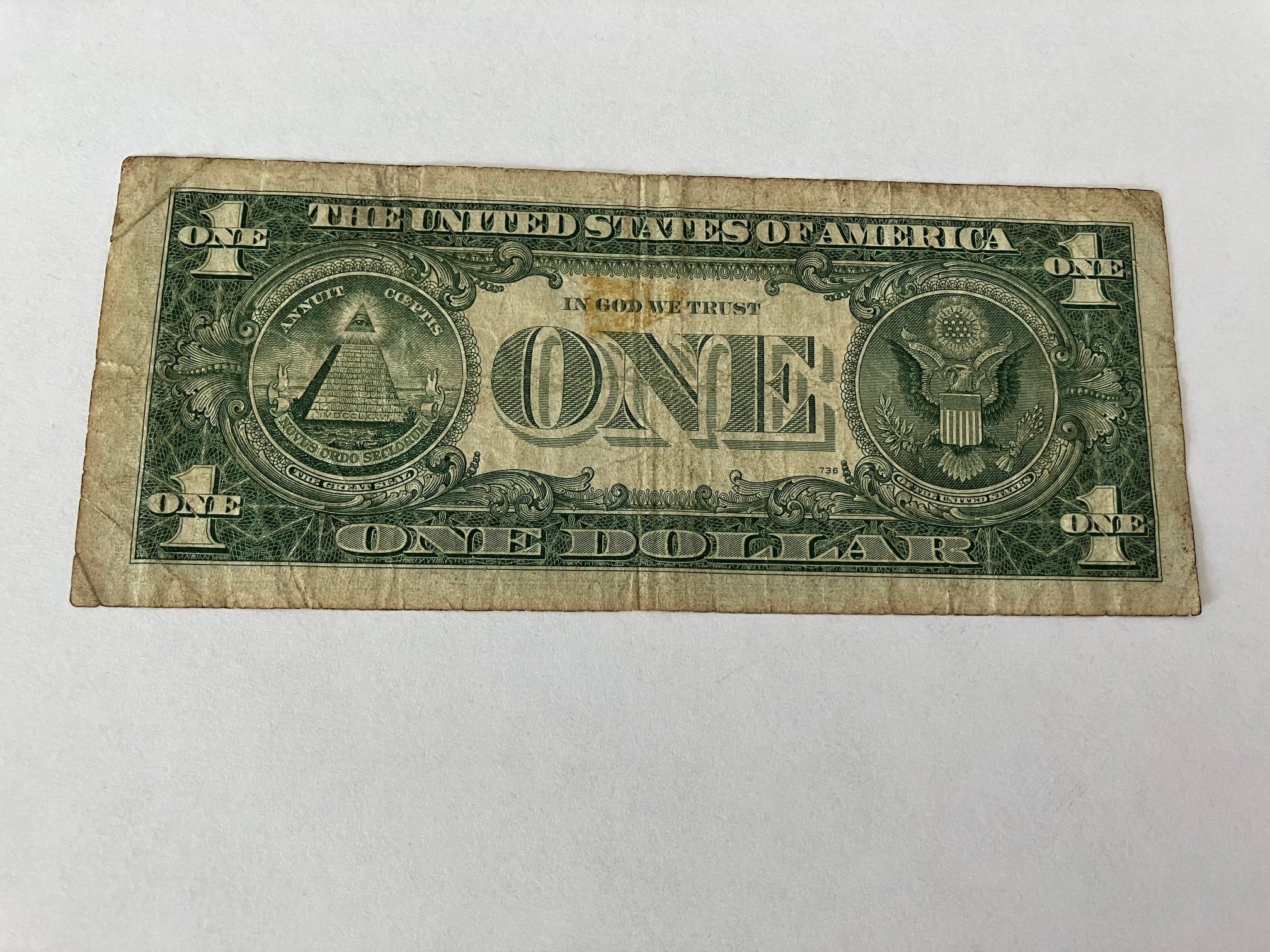 One Dollar USA 1963A