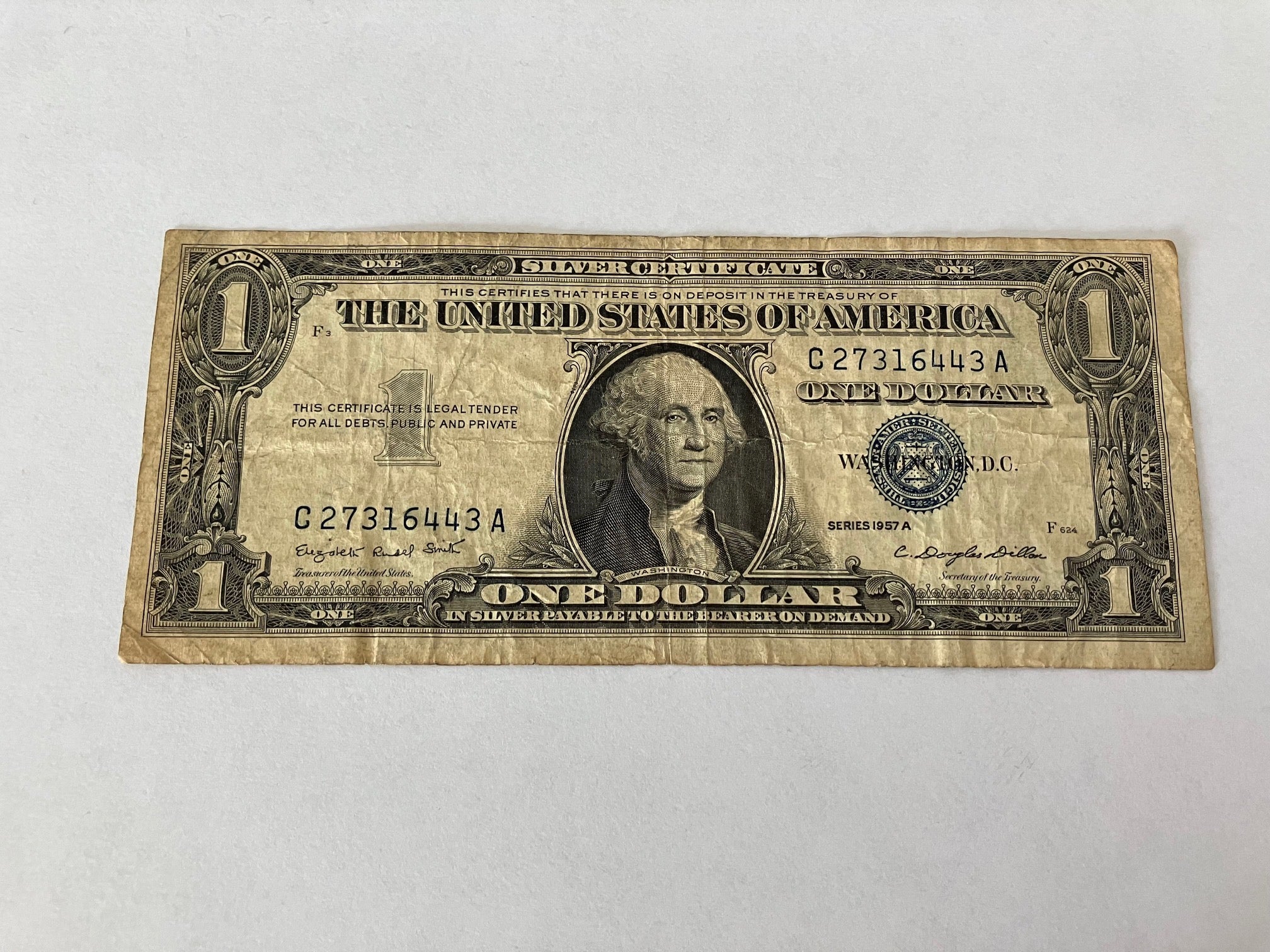 One Dollar USA 1957A