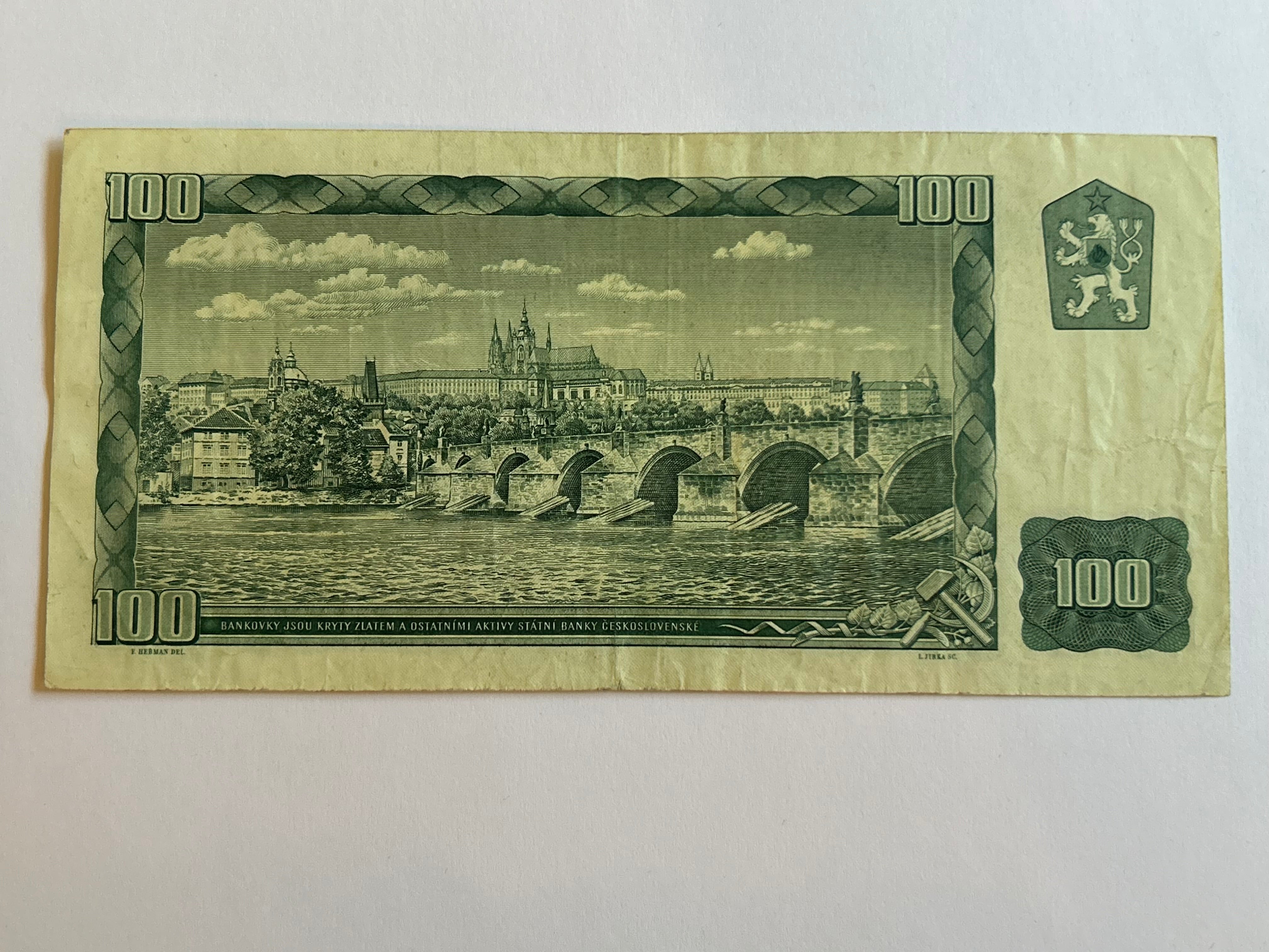 100 Korun Czech Republic 1961