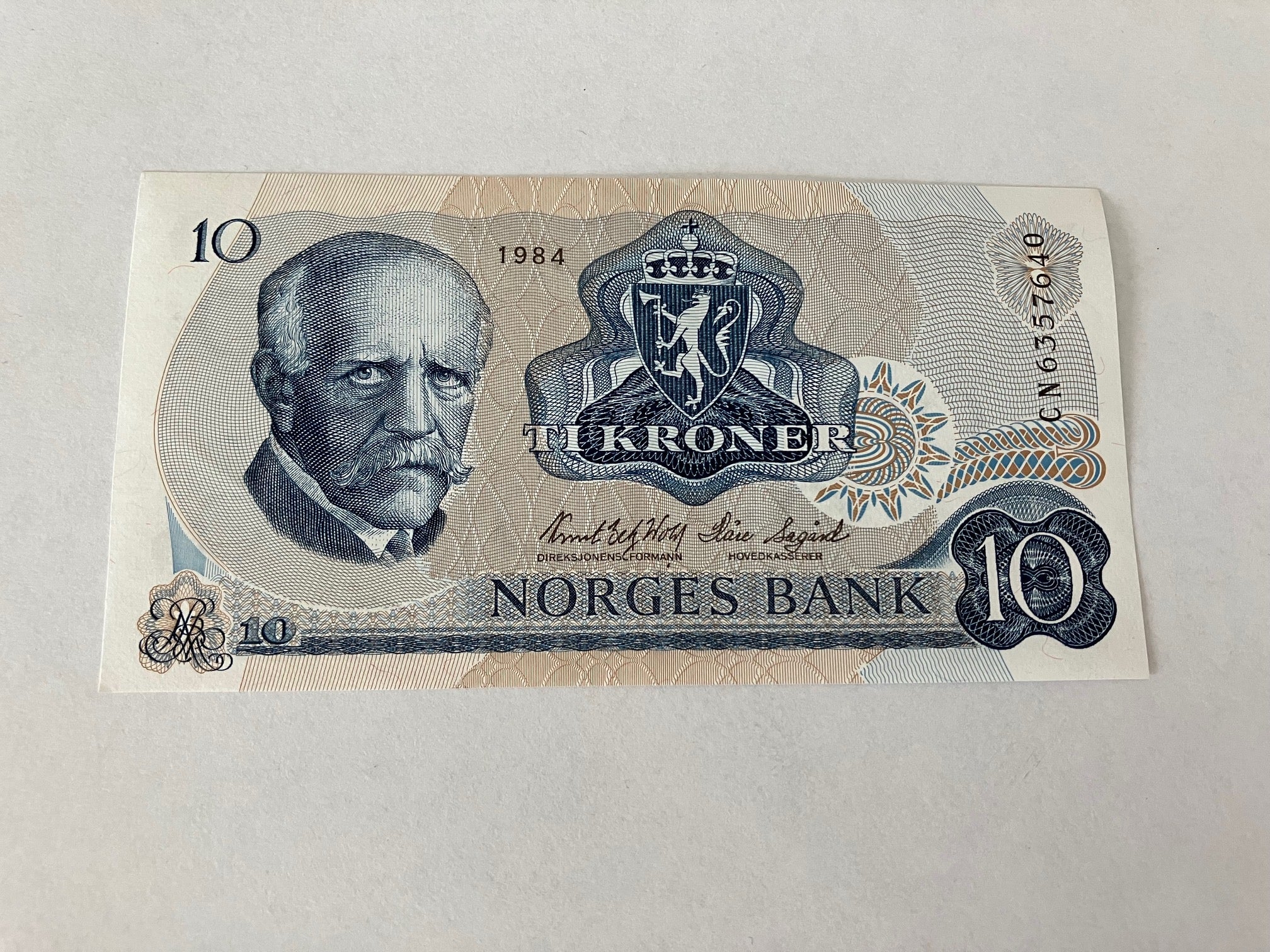 10 Kroner Norge 1984