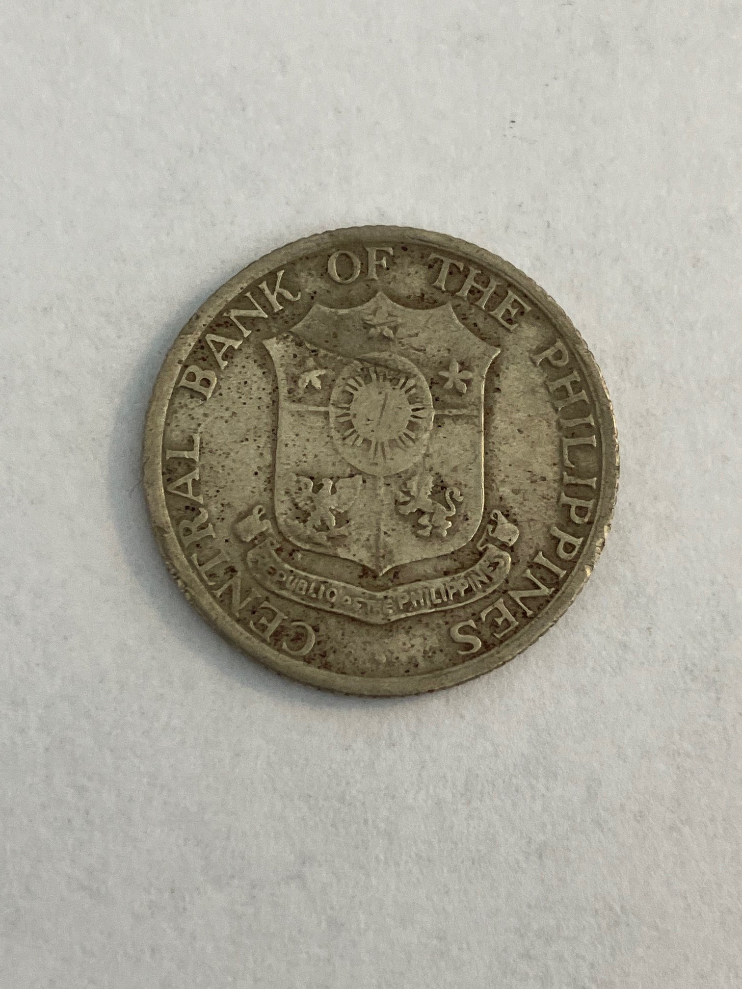 Ten Centavos Philippines 1964