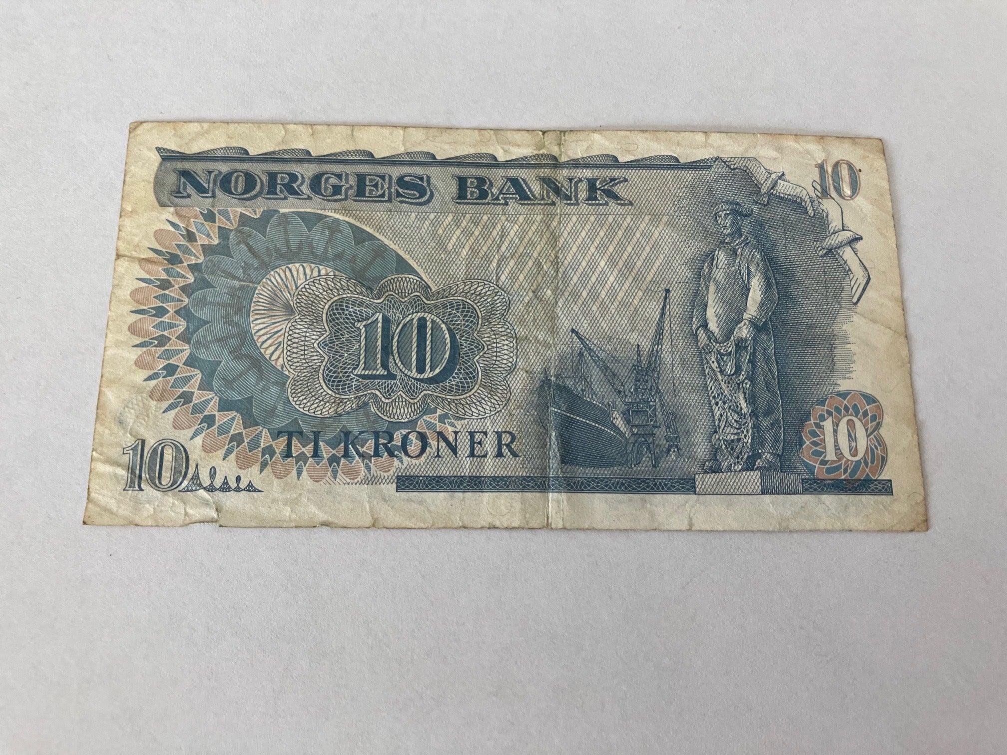 10 Kroner Norge 1981