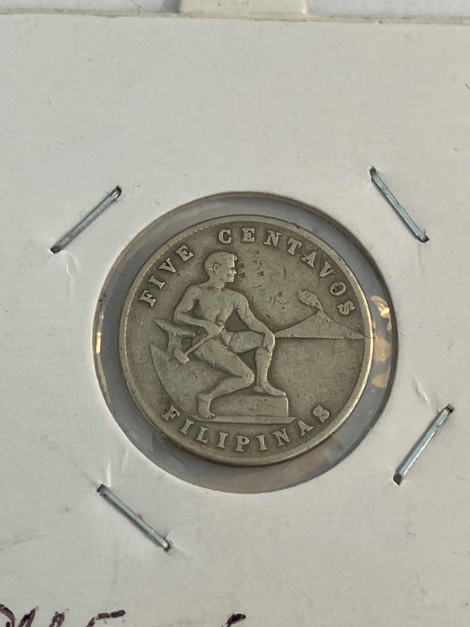 Five Centavos Philippines 1945