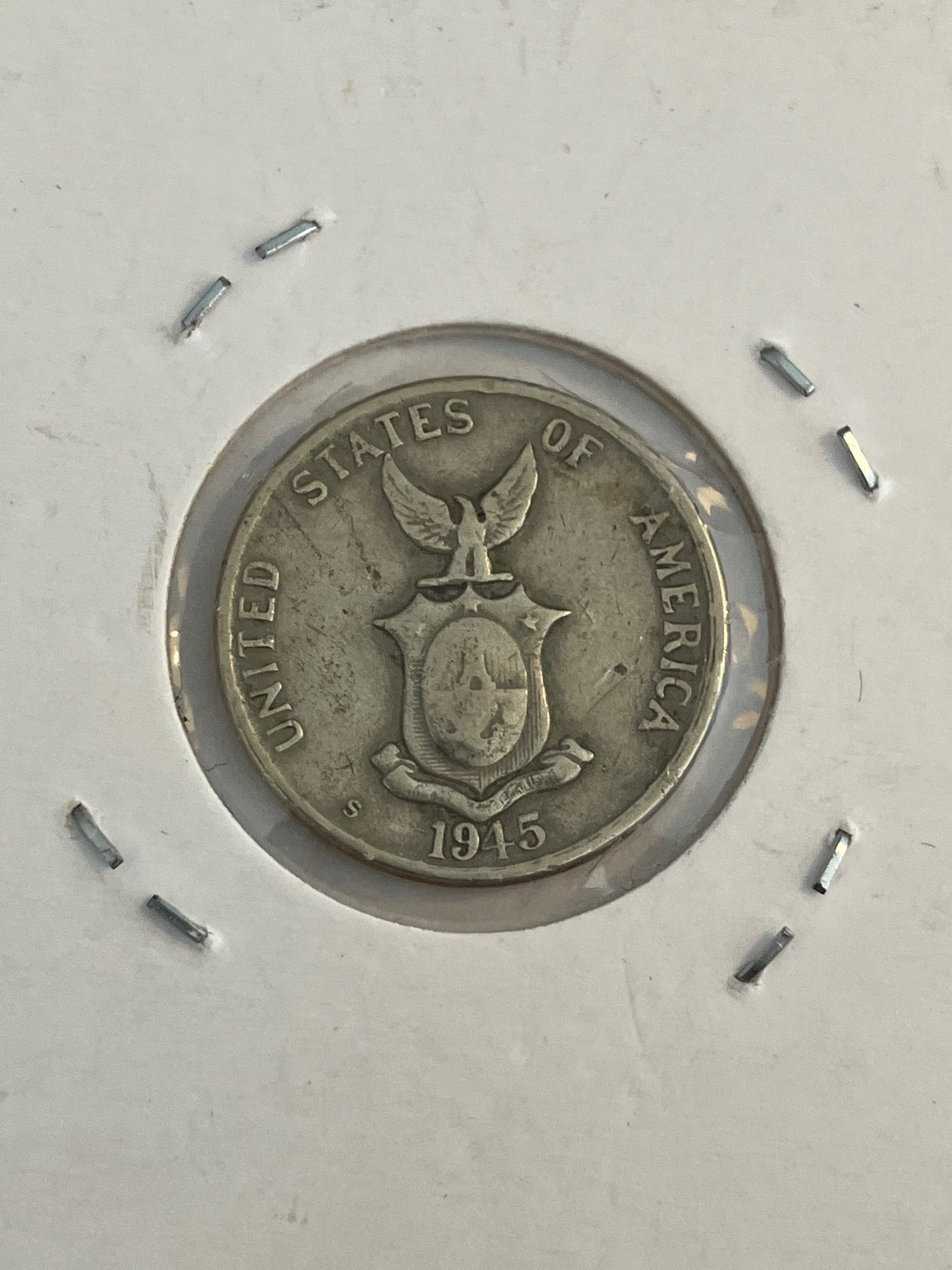 Five Centavos Philippines 1945