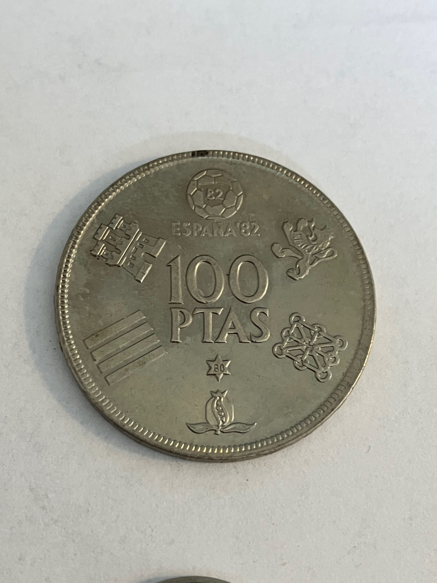 100 Pesetas 1980 Spain