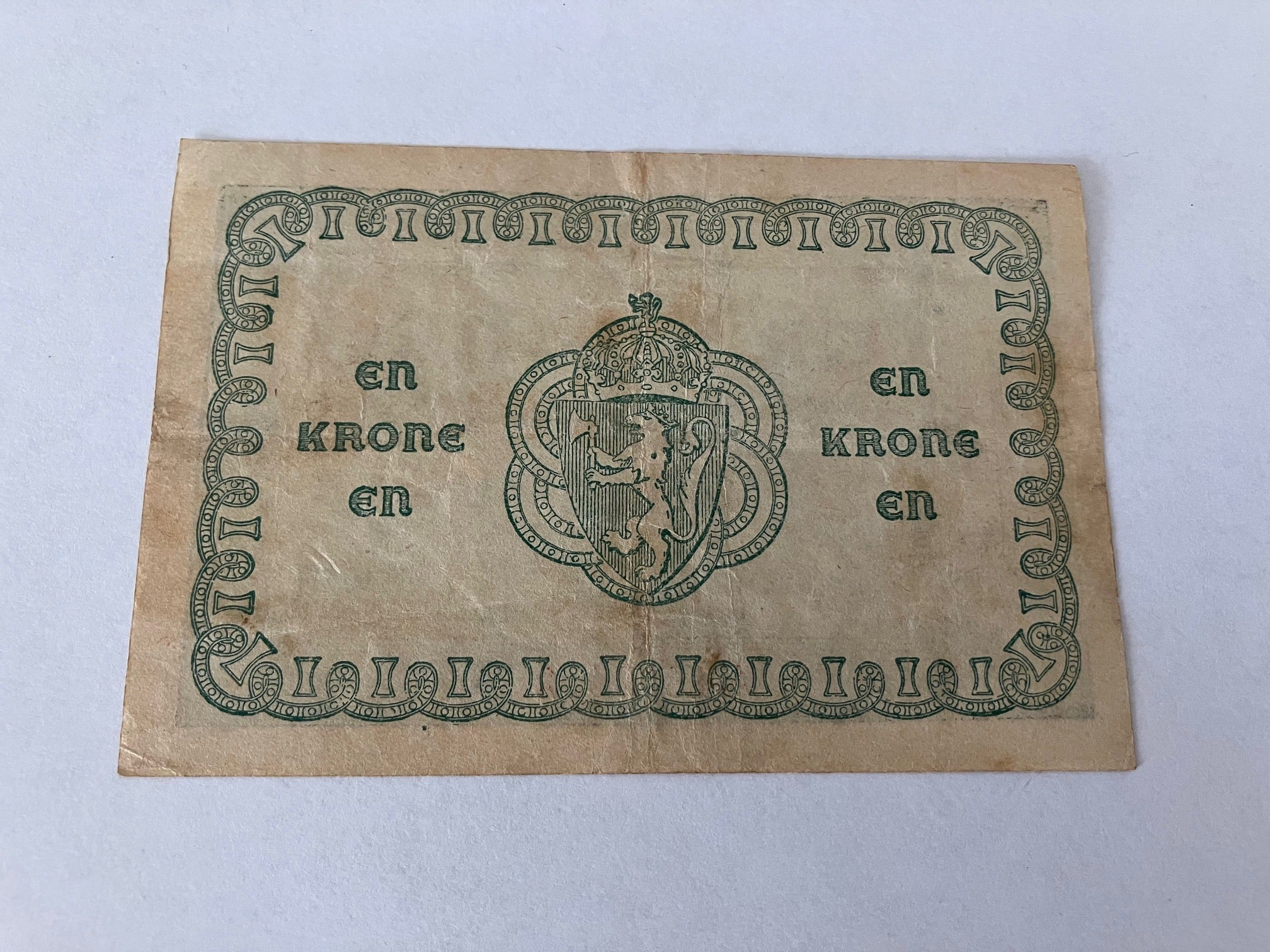 1 Krone Norge 1917