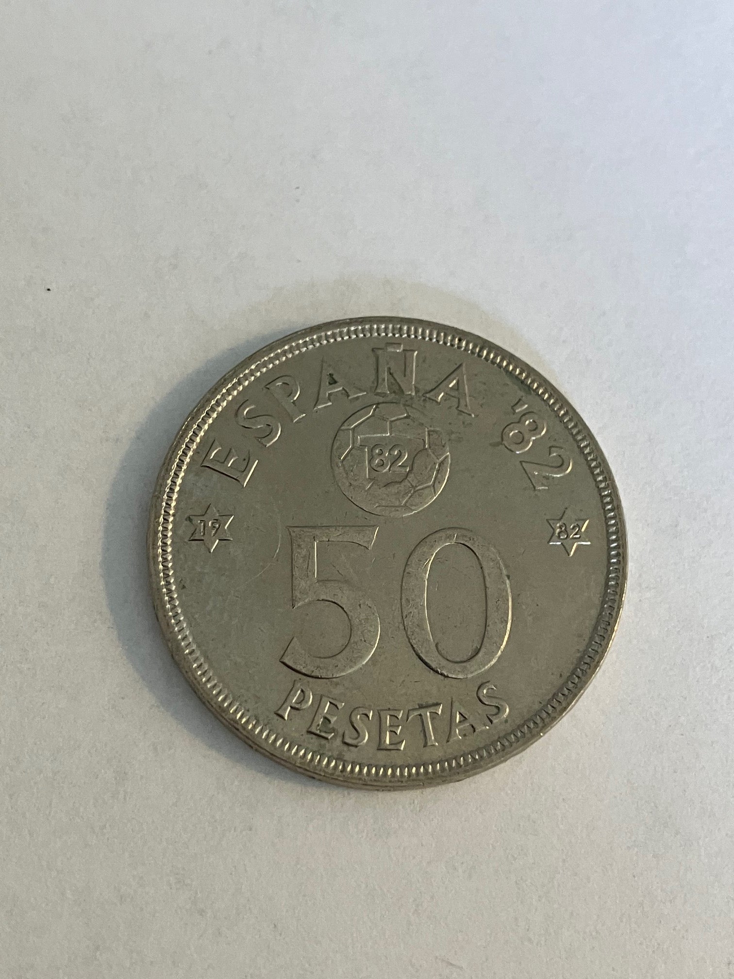 50 Pesetas 1980 Spain