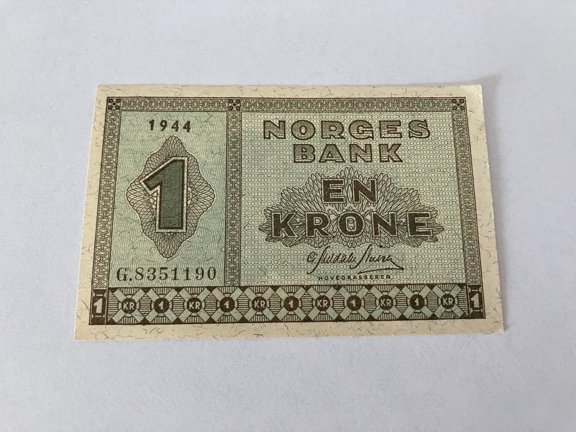 1 Krone 1944 Norge - Flot stand