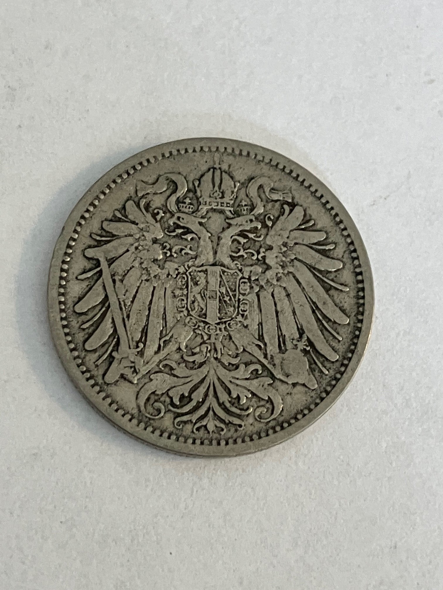 20 Filler Hungary 1895