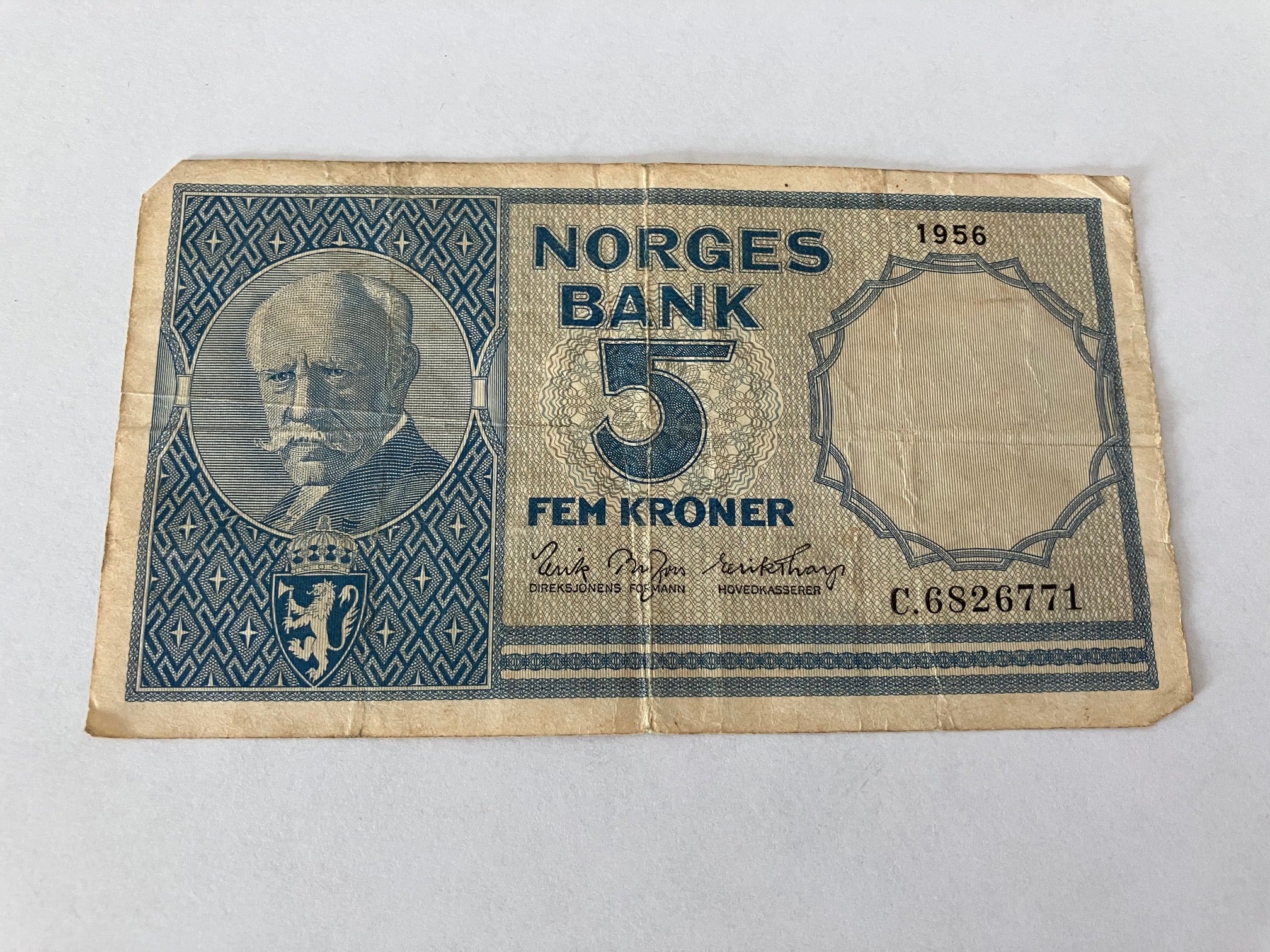 5 Kroner 1956 Norge