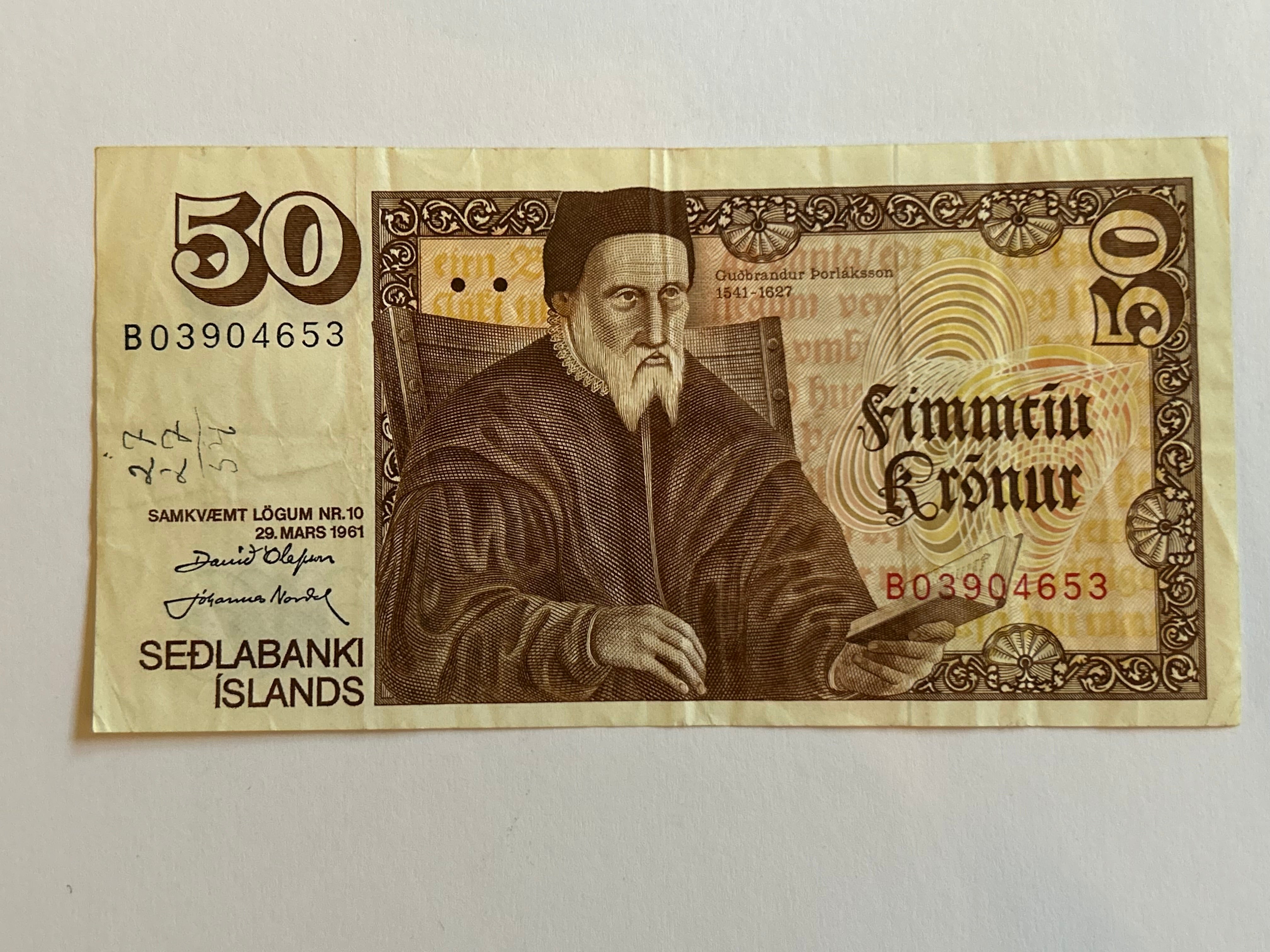 50 Kronur Iceland