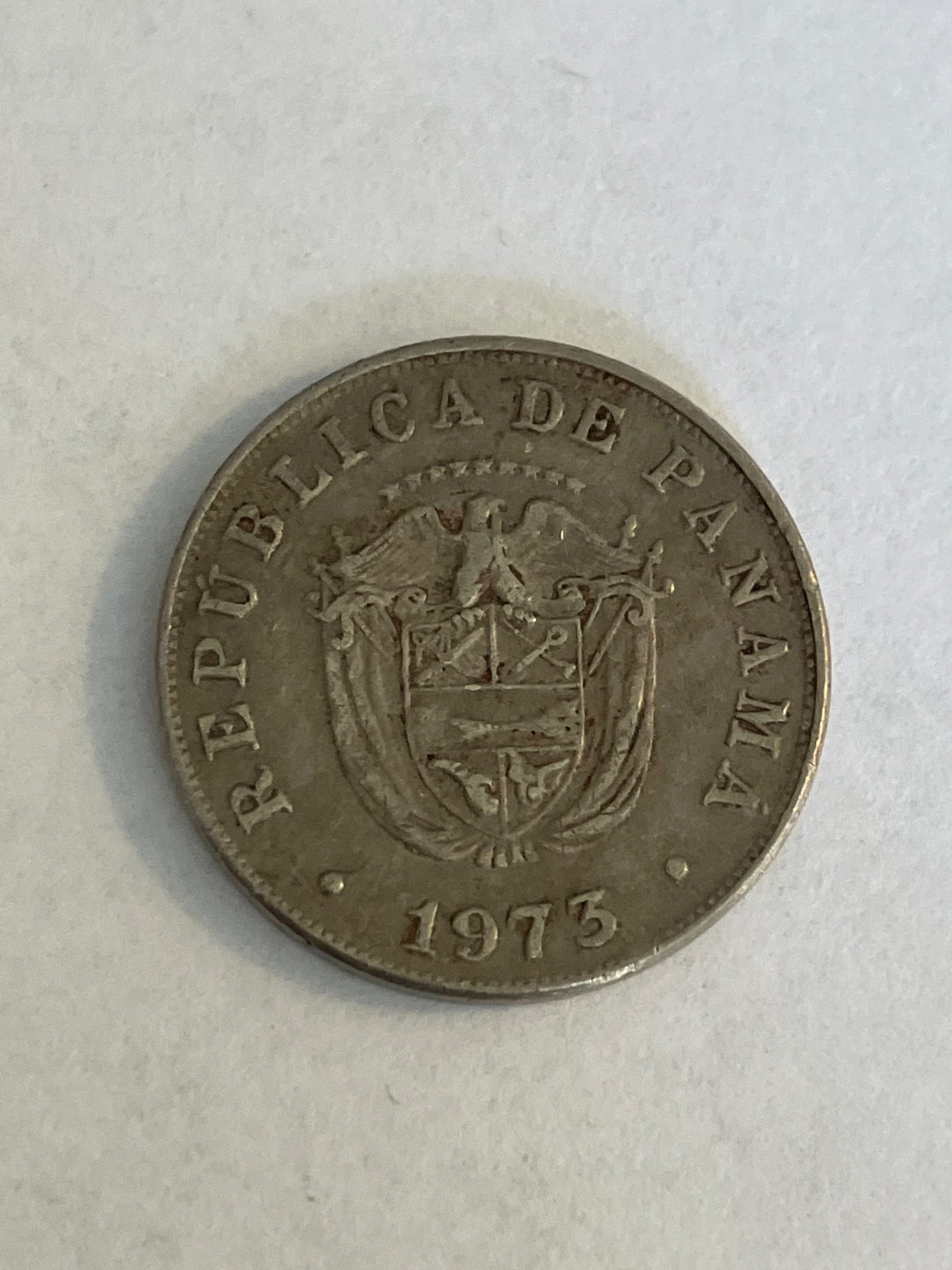 5 Centesimos Panama 1973