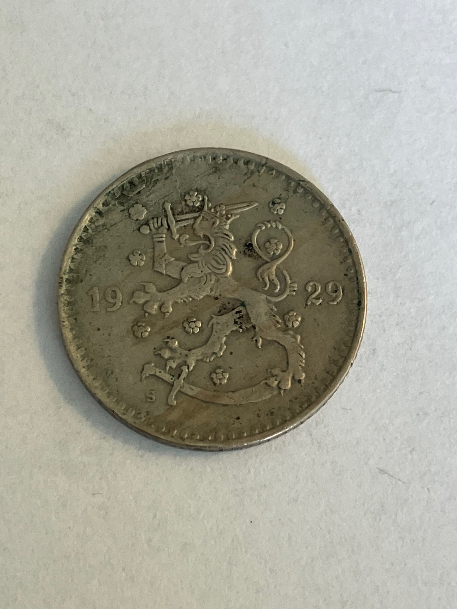 1 Markka 1929 FInland