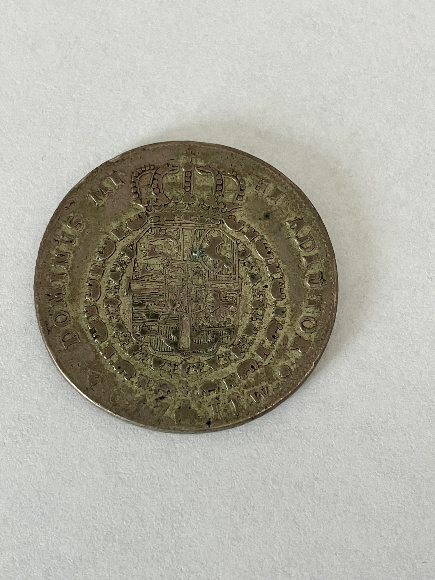 1 Krone 1711 Frederik IV S.19 Hede 39 Kv. 1-1+