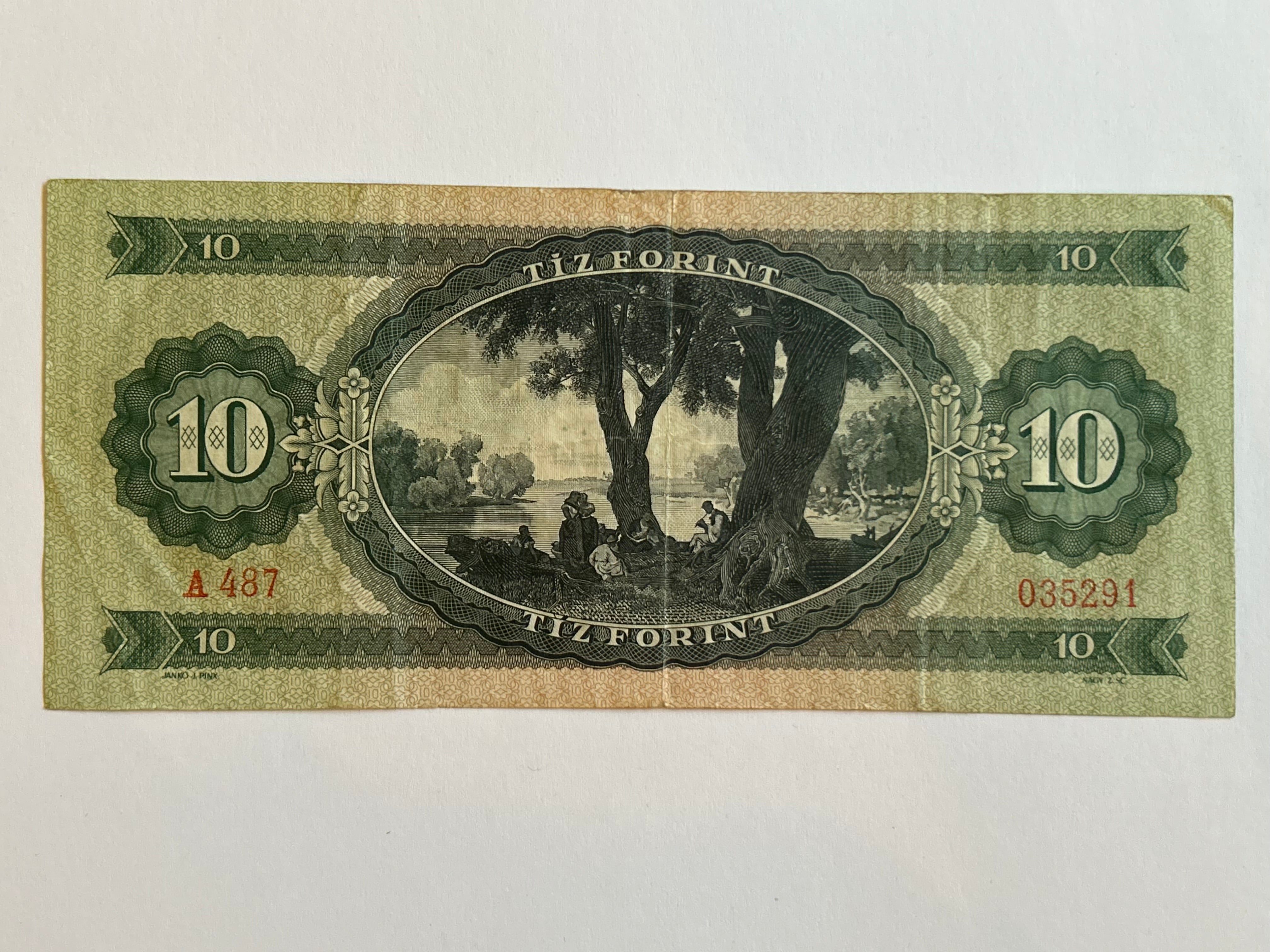 10 Forint Hungary 1969