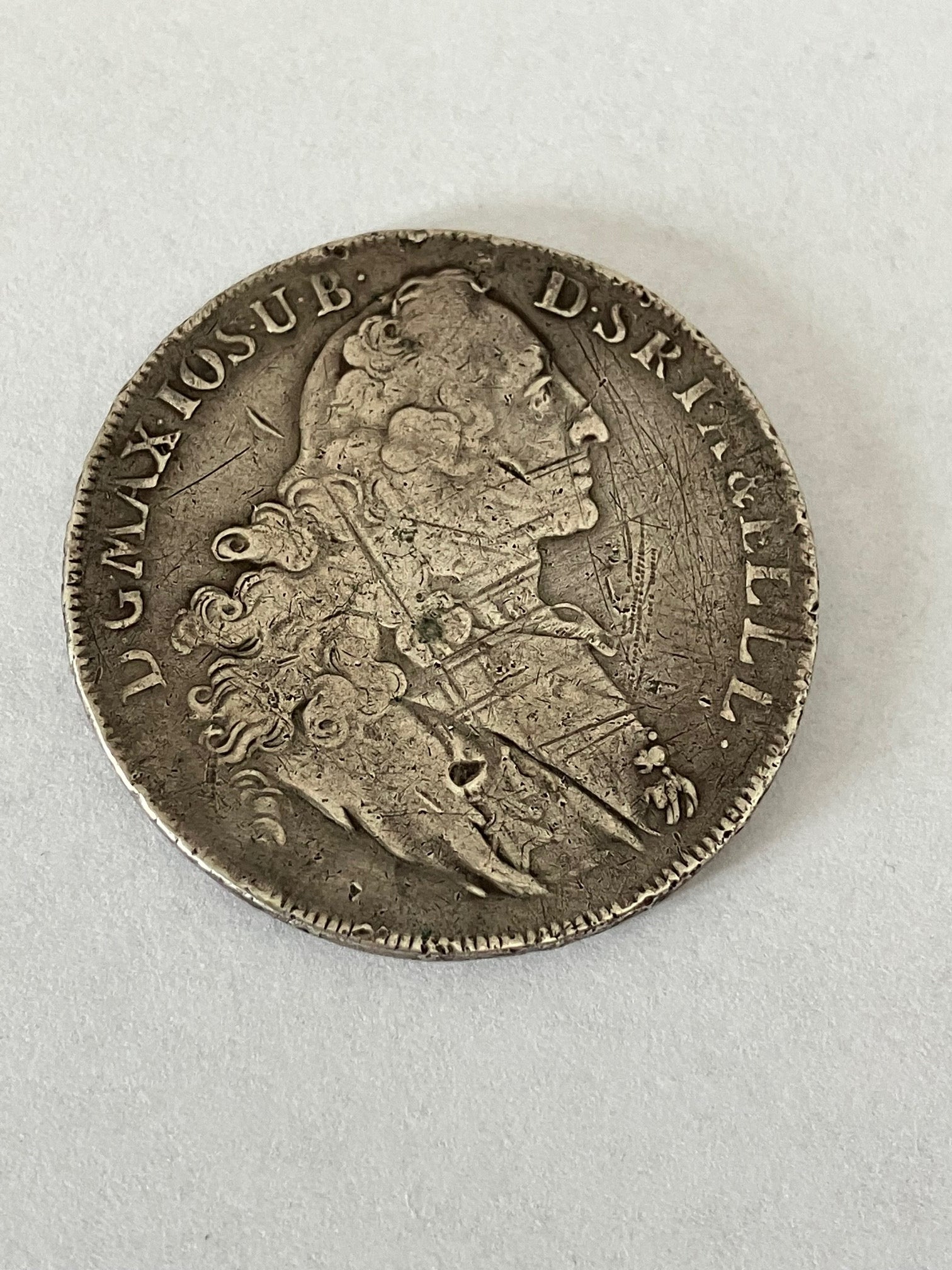 1 Thaler Bayern 1768 KM 519.1 - Ridser