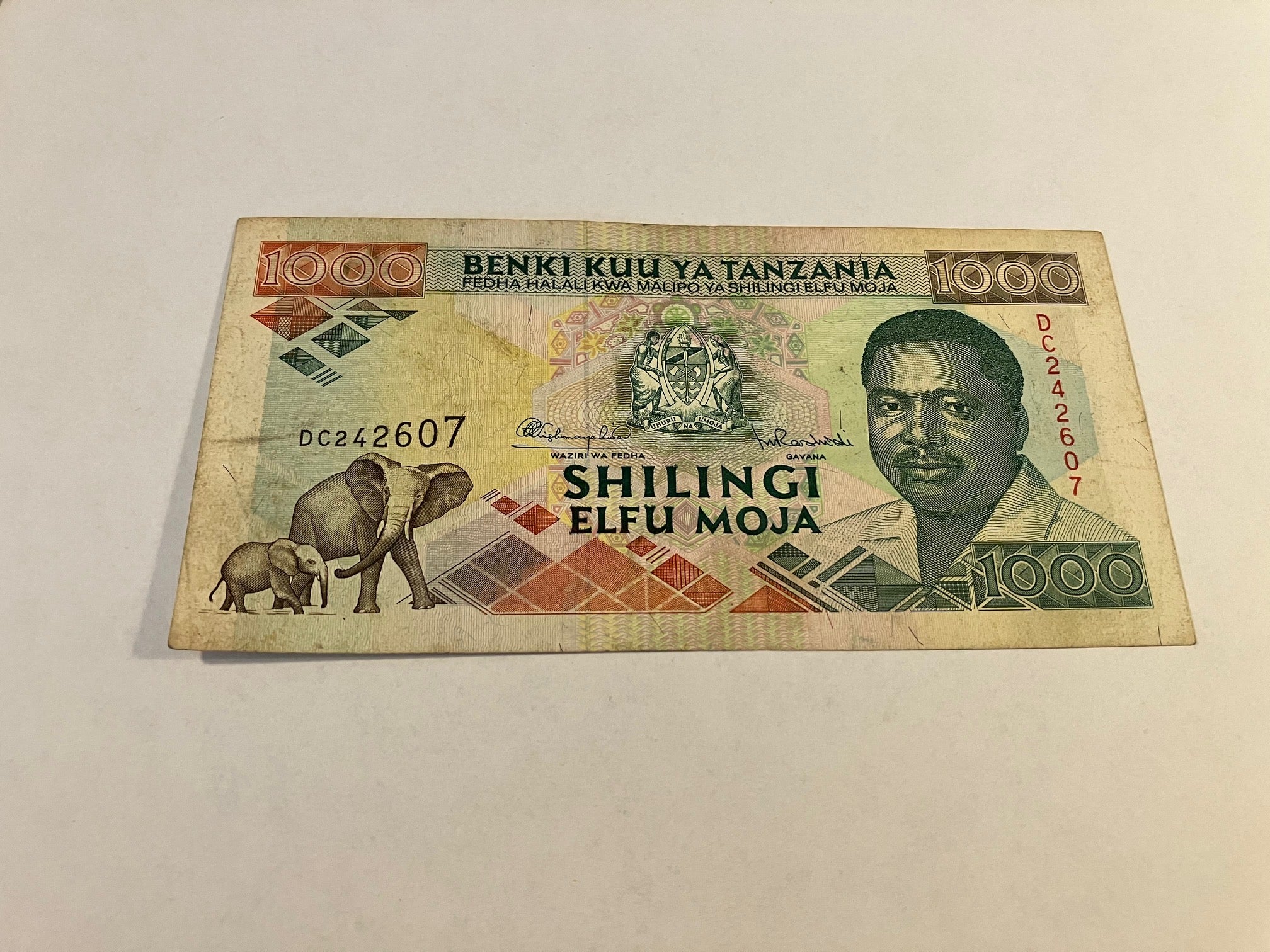 1000 Shilingi Tanzania