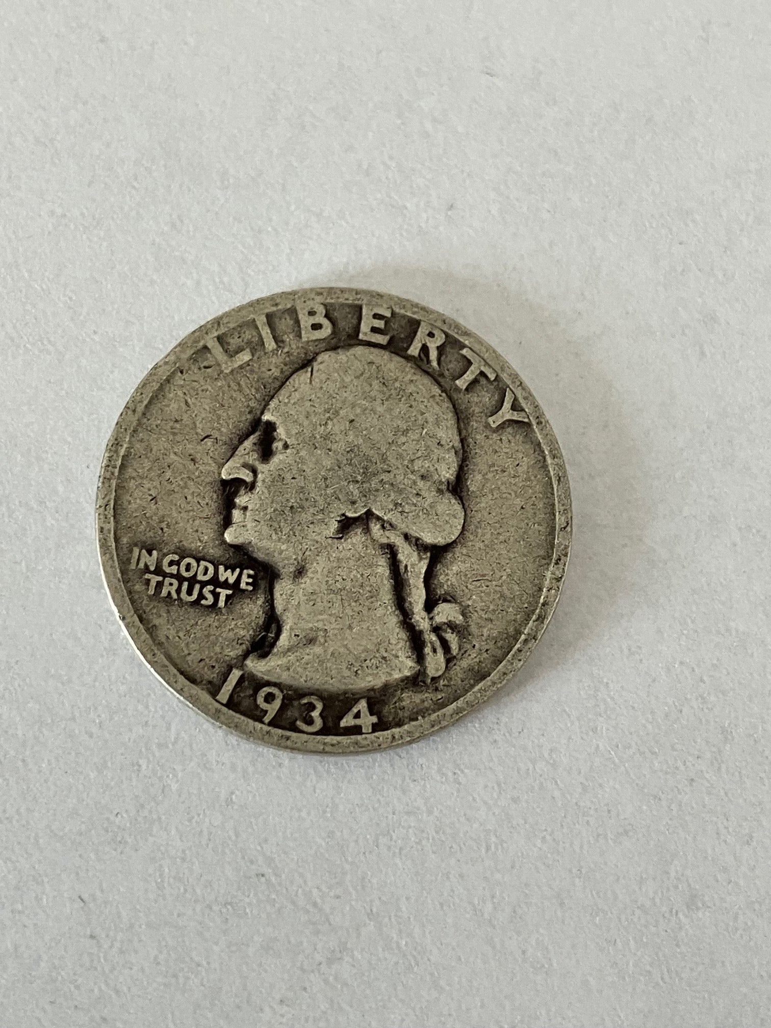 Quarter Dollar USA 1934