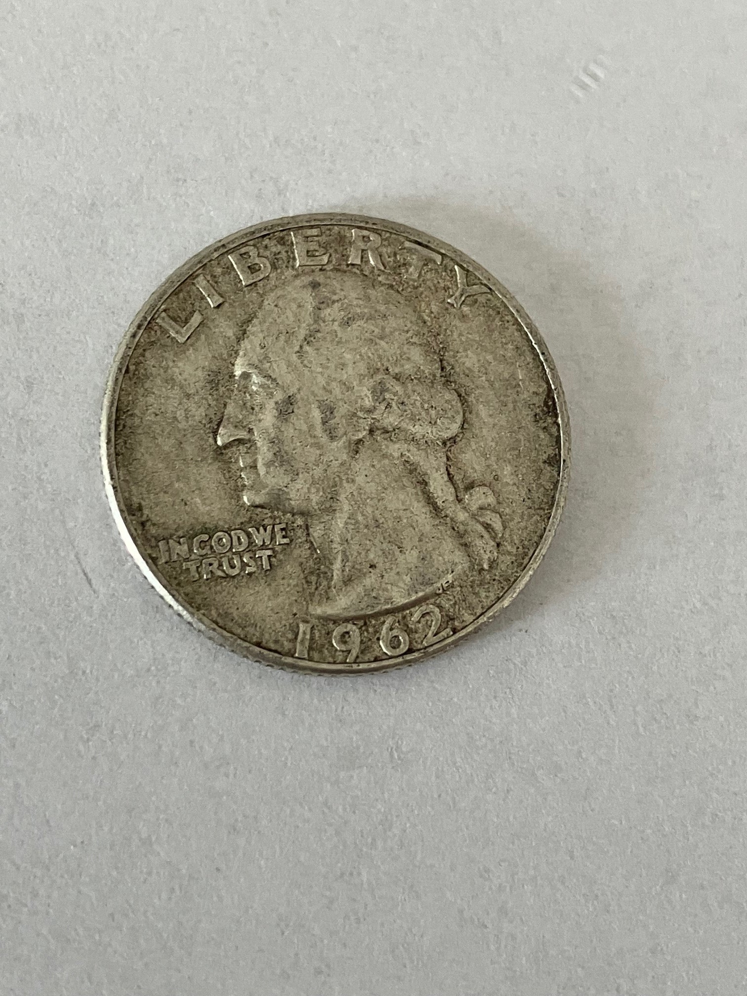 Quarter Dollar USA 1962