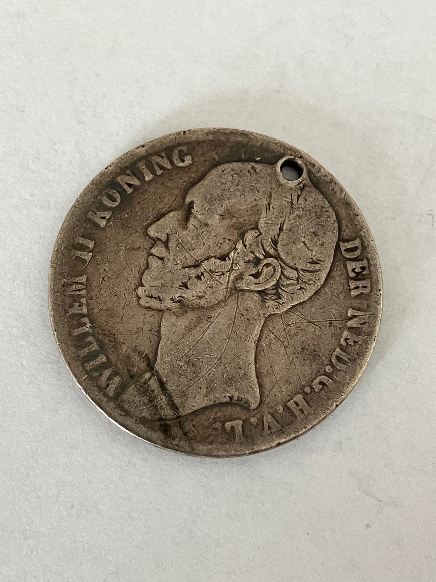 1 Gulden Netherlands - Silver
